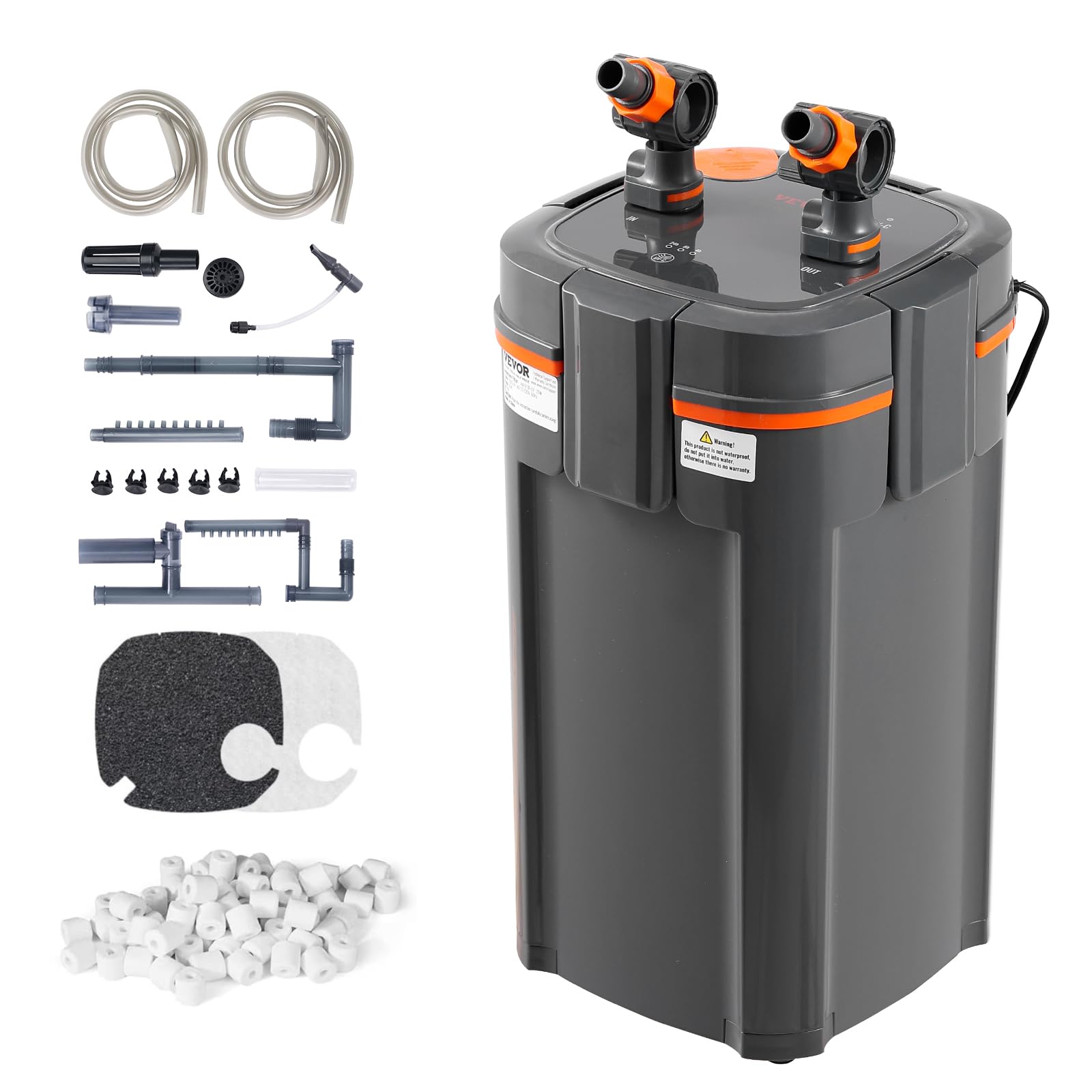 Foto 2 pulgar | Filtro De Acuario Vevor 850l/h 10w 35-55 Galones Con Uv 225gph - Venta Internacional.