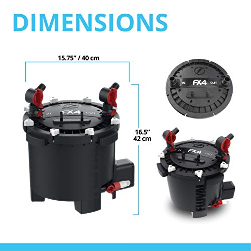 Foto 8 pulgar | Filtro De Acuario Fluval Fx4 De Alto Rendimiento Para Tanque De 1000 Litros - Venta Internacional.