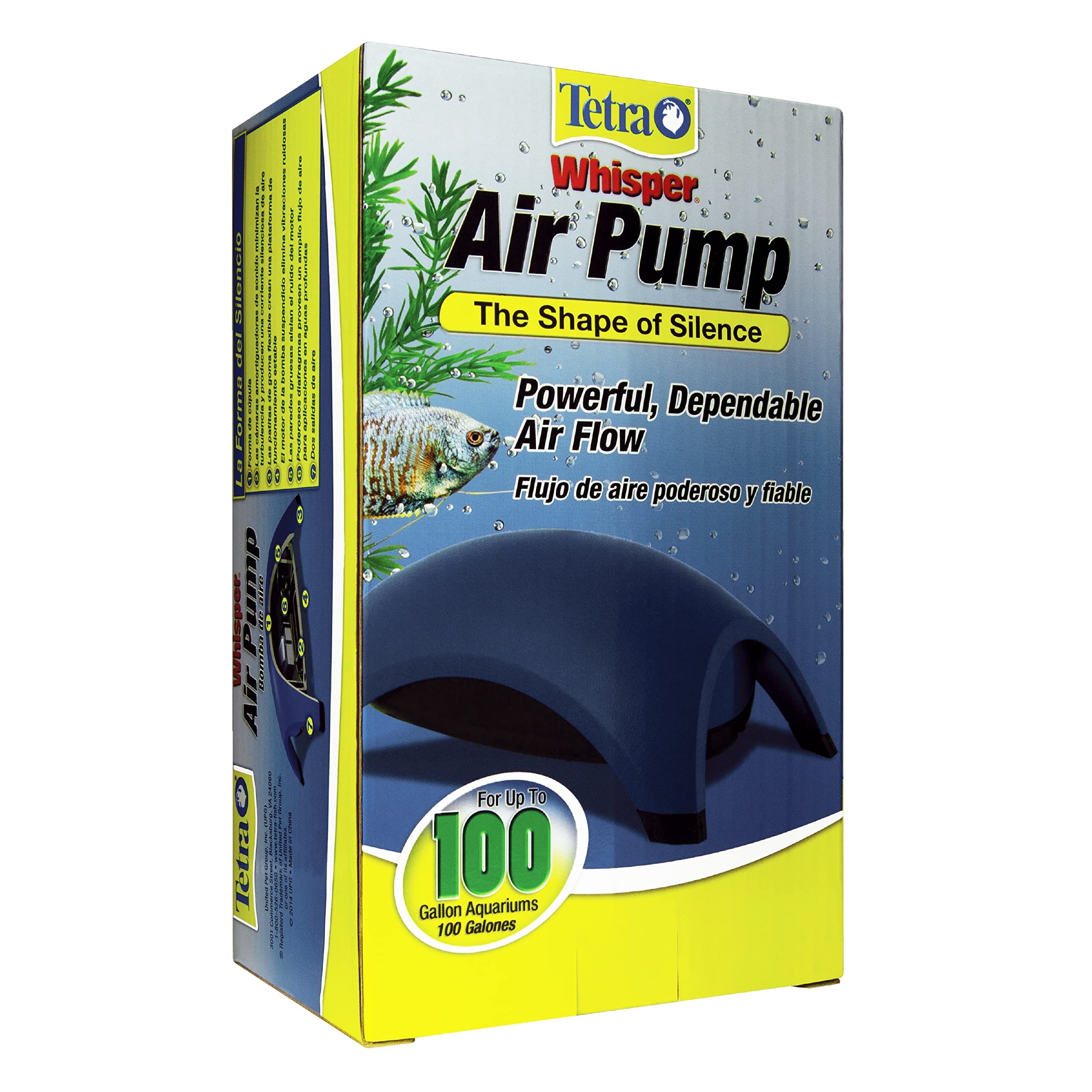 Foto 2 | Bomba De Aire Tetra Whisper Para Acuarios 227-378l Azul - Venta Internacional.