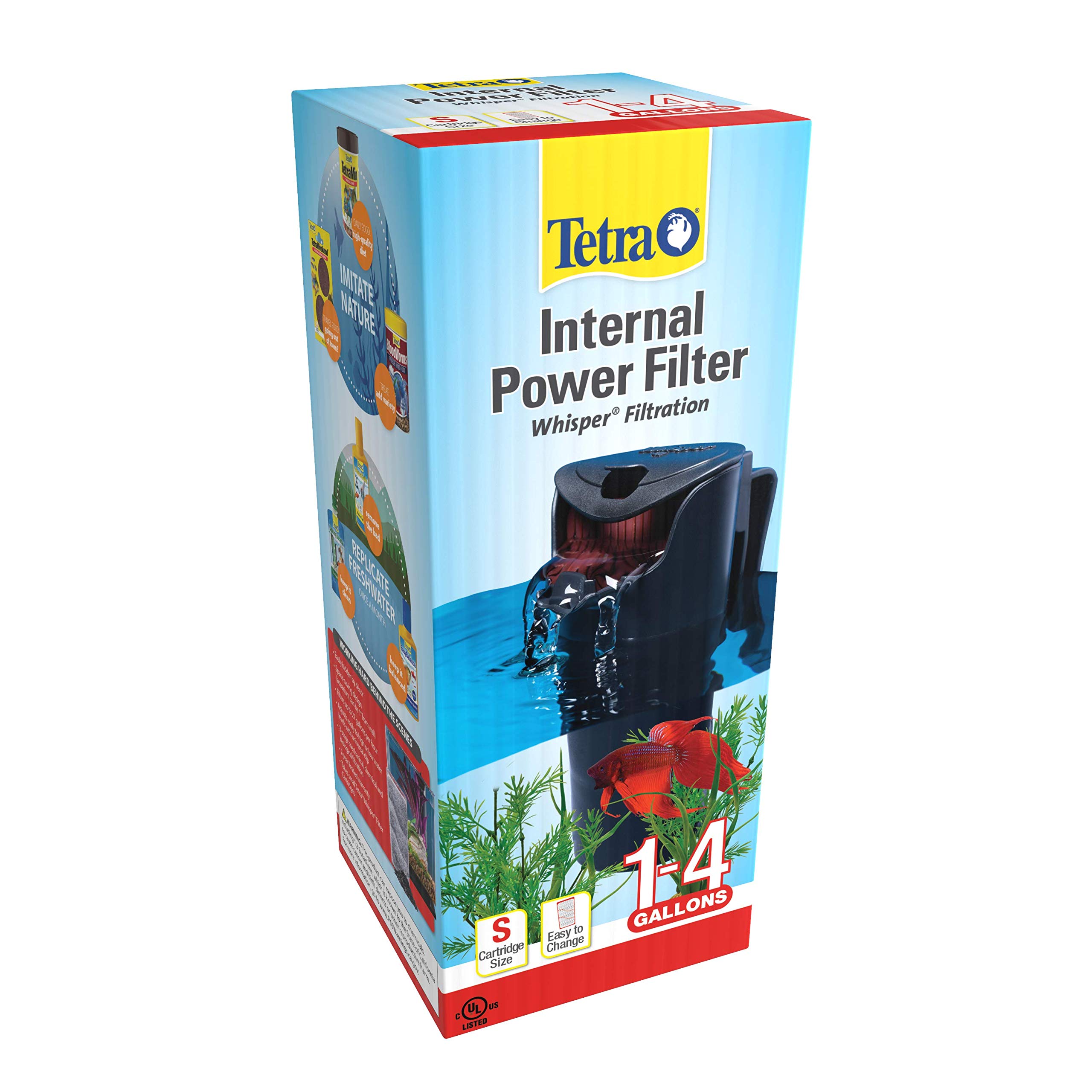 Foto 3 pulgar | Filtro De Alimentación Interno Tetra Whisper Para Acuarios De 15 Litros - Venta Internacional.