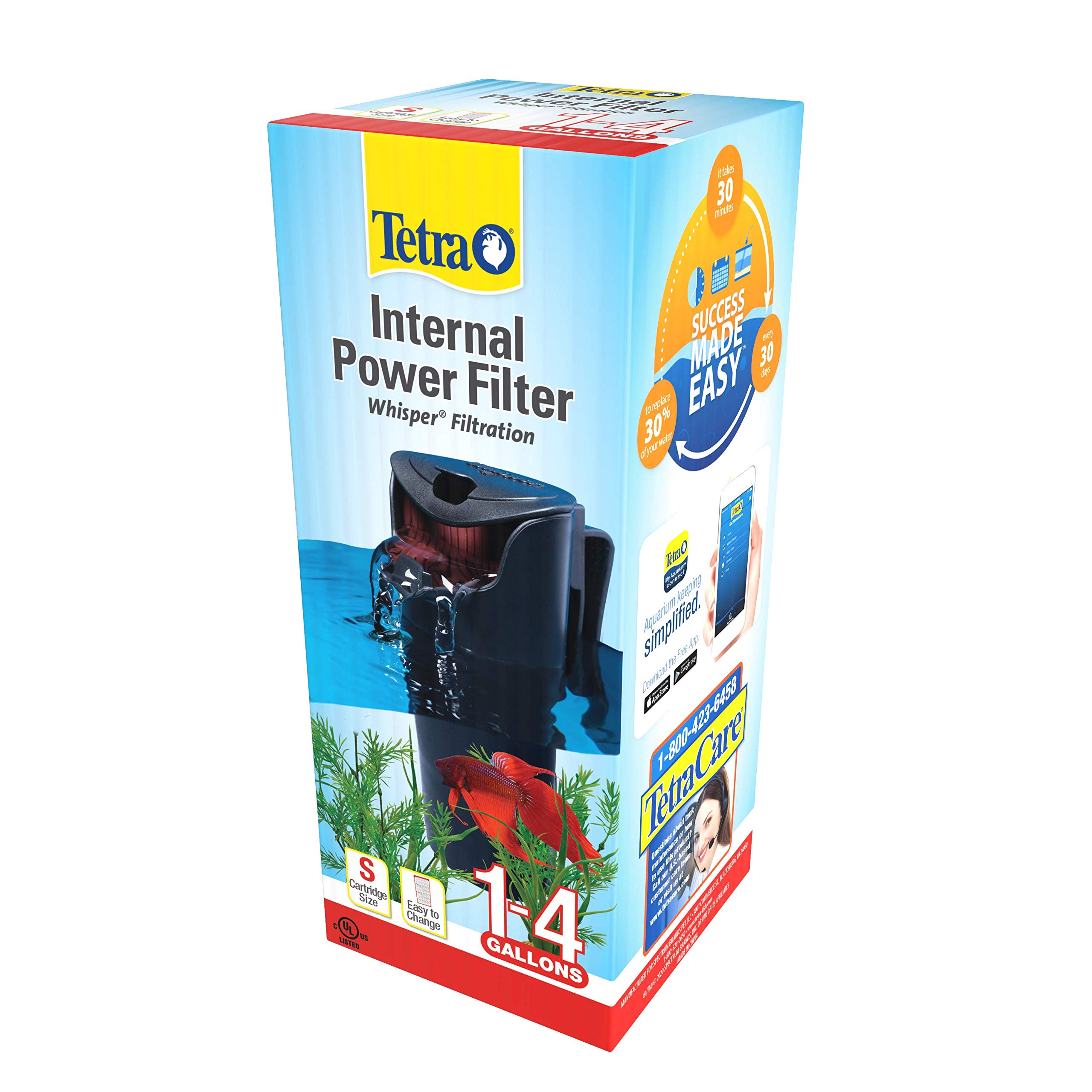 Foto 5 pulgar | Filtro De Alimentación Interno Tetra Whisper Para Acuarios De 15 Litros - Venta Internacional.