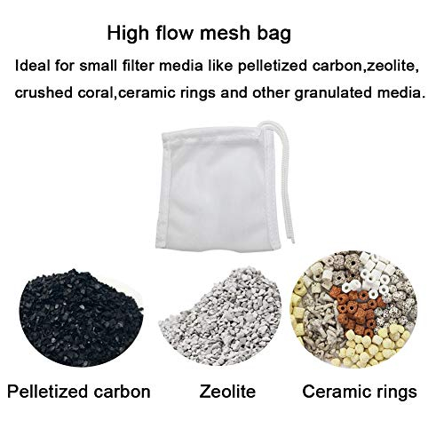 Foto 3 | Bolsas De Filtro Deecooya Para Acuario De Carbón Activado De 7,6 X 10 Cm - Venta Internacional.