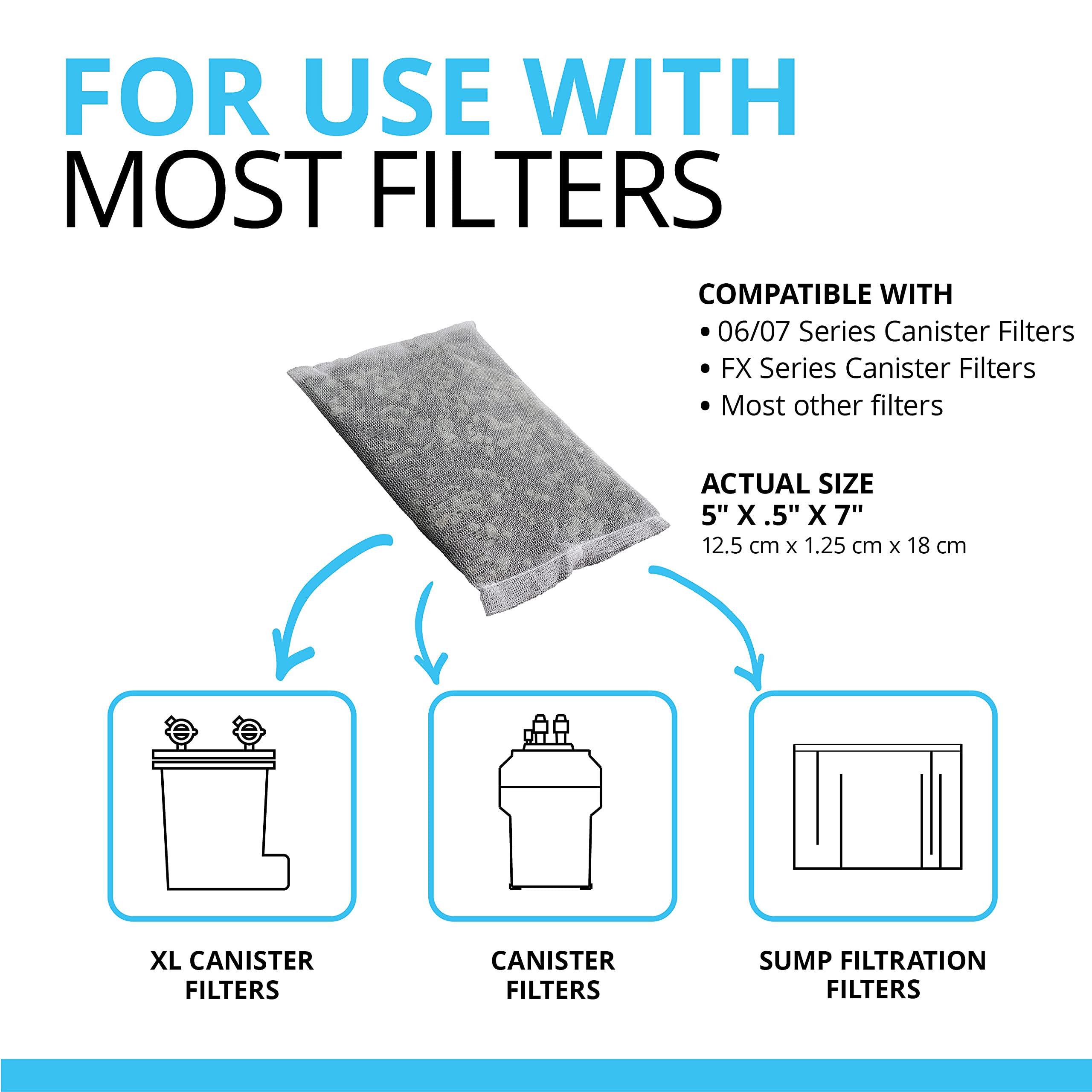 Foto 6 | Medio Filtrante Químico Fluval Zeo-carb 150 G, Paquete De 3 - Venta Internacional.