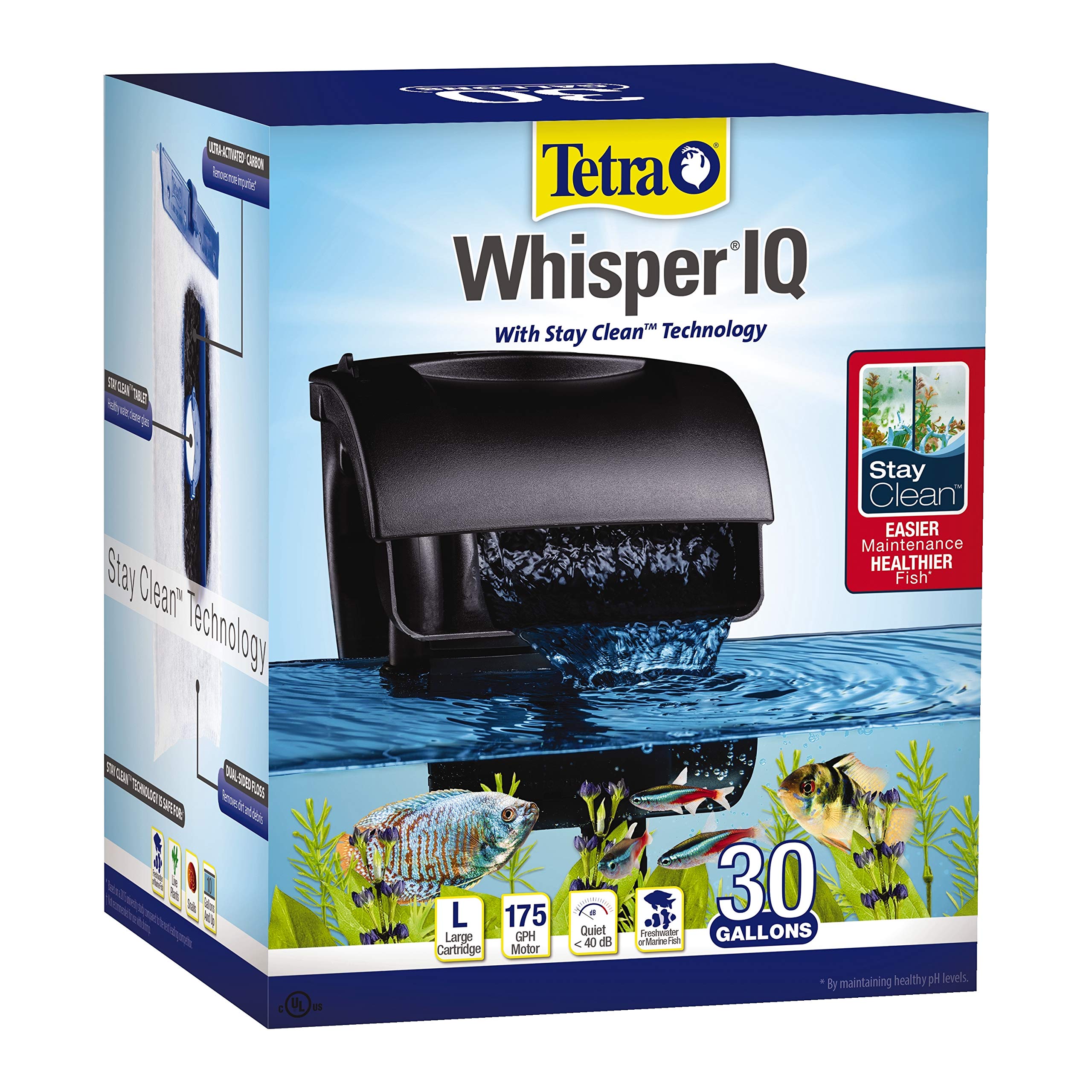 Foto 2 pulgar | Filtro Para Acuarios Tetra Whisper Iq Power 175gph 113l - Venta Internacional.