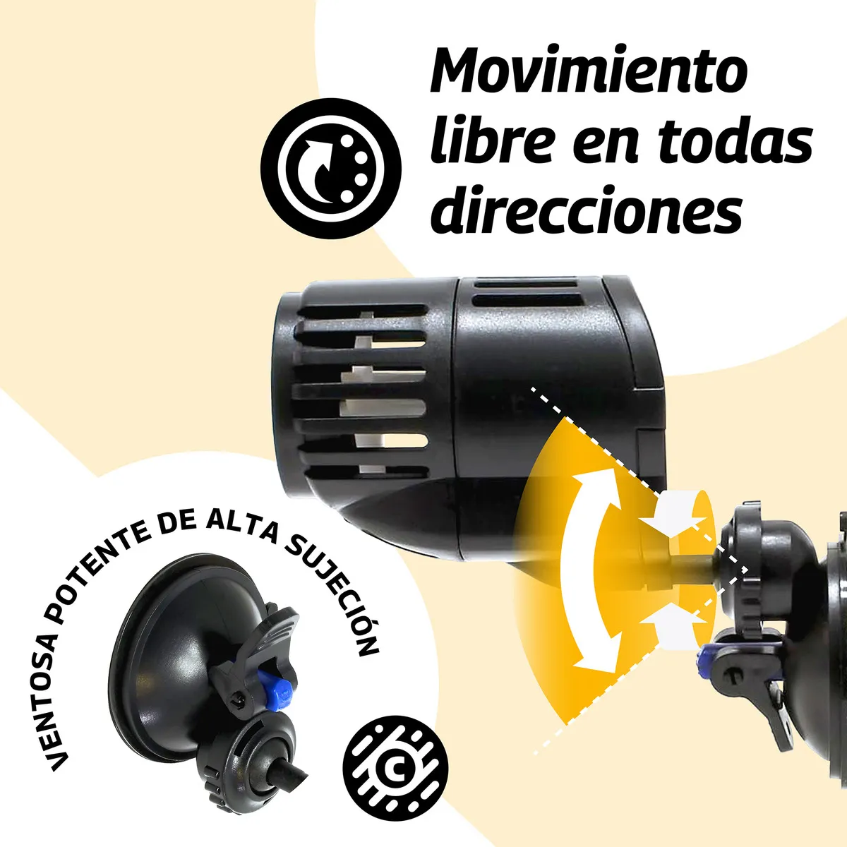 Foto 3 pulgar | Generador De Olas Para Peceras Bomba Circula  Eo Safe Imports Esi-20236 Negro