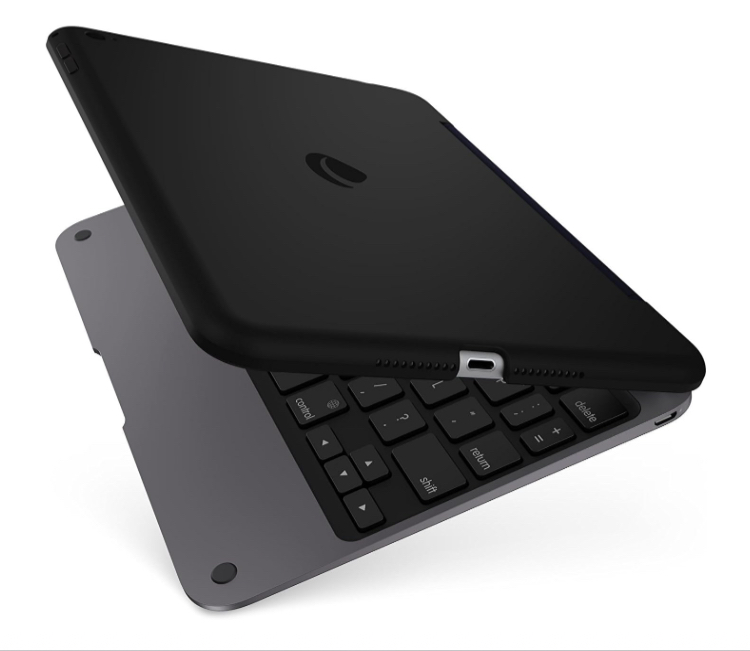 Foto 2 pulgar | Teclado Bluetooth Incipio Clamcase Pro Negro para iPad Mini 4