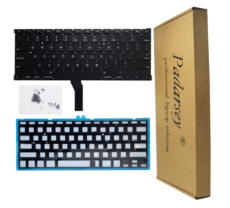 Teclado Retroiluminado de Repuesto con 80 Tornillos Padarsey $1,794