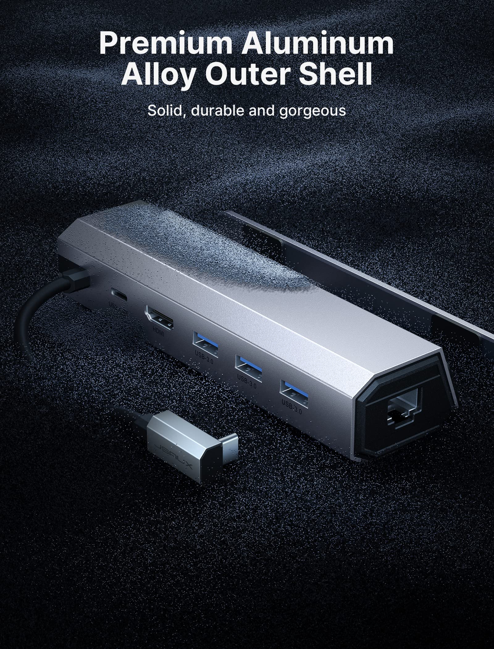 Foto 8 pulgar | Estación de Acoplamiento Jsaux para Steam Deck/rog Ally 4k Hdmi 6 en 1 - Venta Internacional