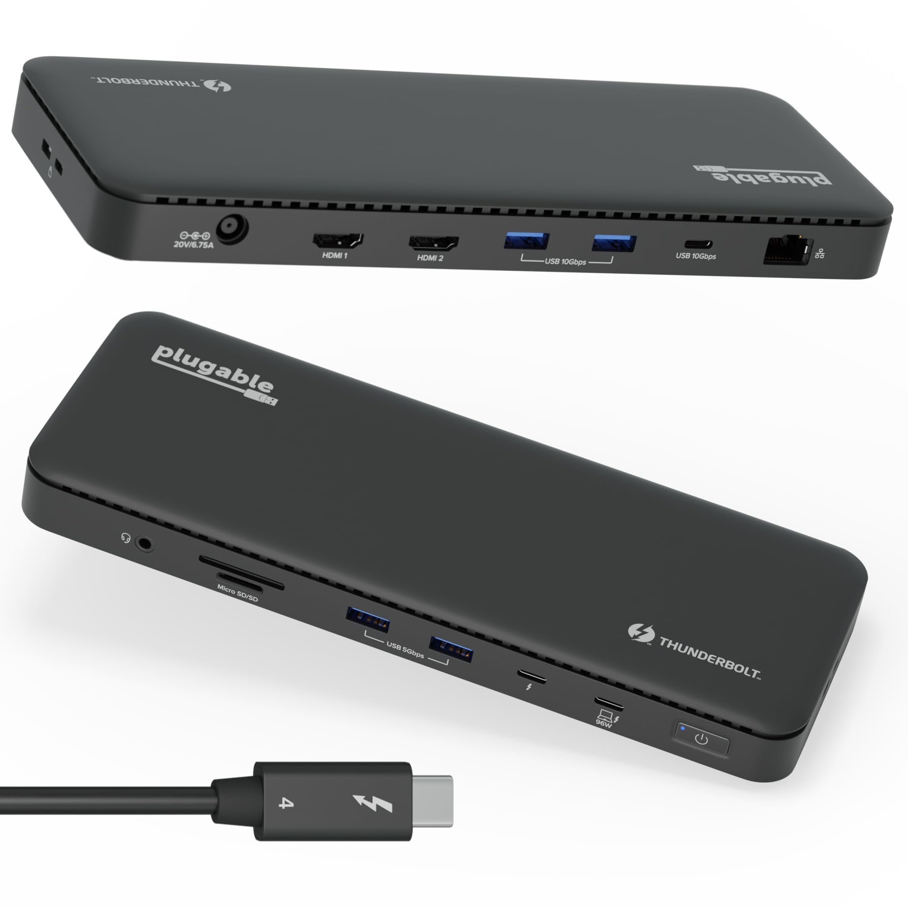 Estación De Acoplamiento Thunderbolt 4 Tbt4-ud5 Con Carga De 100 W - Venta Internacional.