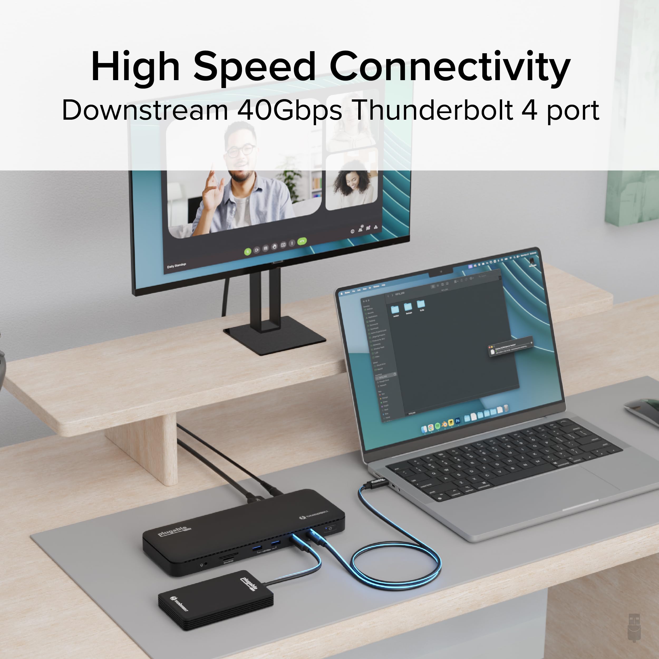 Foto 5 pulgar | Estación De Acoplamiento Thunderbolt 4 Tbt4-ud5 Con Carga De 100 W - Venta Internacional.