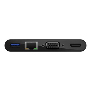 Foto 6 | Hub Usb-c Estación De Acoplamiento Multipuerto 4 En 1 De Belkin Con Ethernet - Venta Internacional.