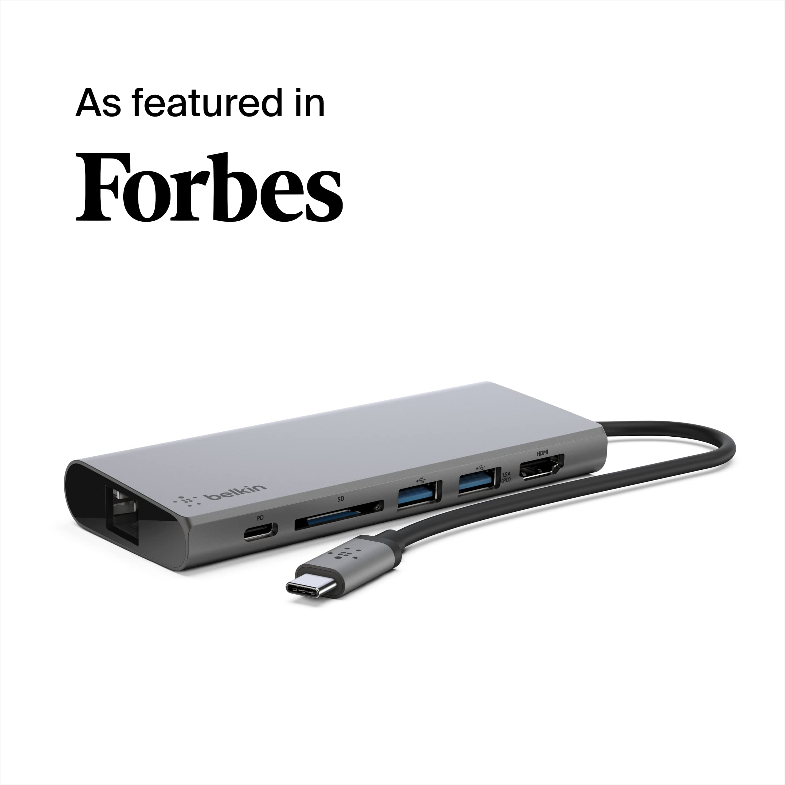 Foto 2 | Hub Usb-c Estación De Acoplamiento Multipuerto 5 En 1 De Belkin De 60 W - Venta Internacional.