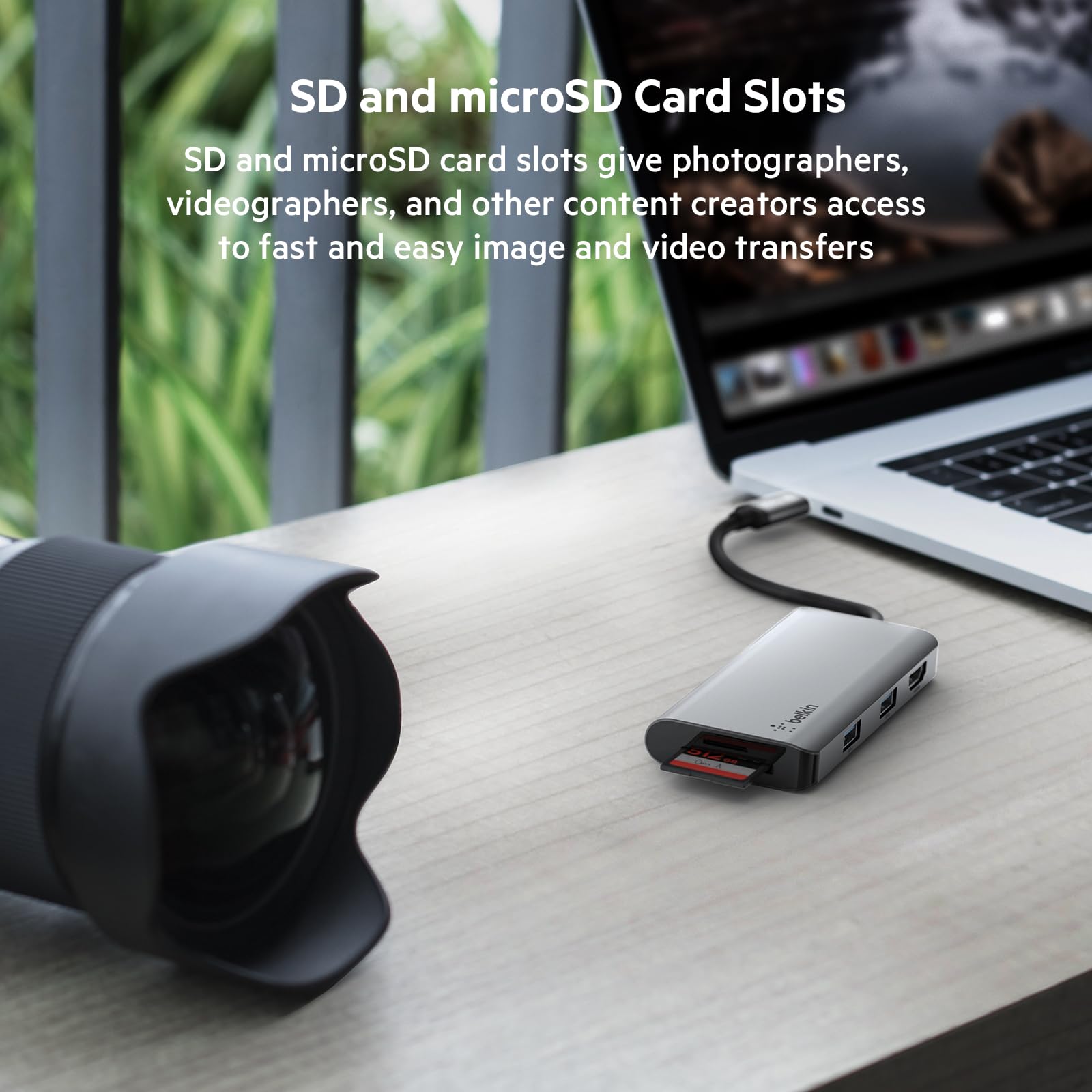 Foto 6 pulgar | Estación De Acoplamiento Multipuerto 5 En 1 Con Hub Usb-c De Belkin Con Hdmi 4k - Venta Internacional.