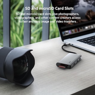 Foto 5 | Estación De Acoplamiento Multipuerto 5 En 1 Con Hub Usb-c De Belkin Con Hdmi 4k - Venta Internacional.