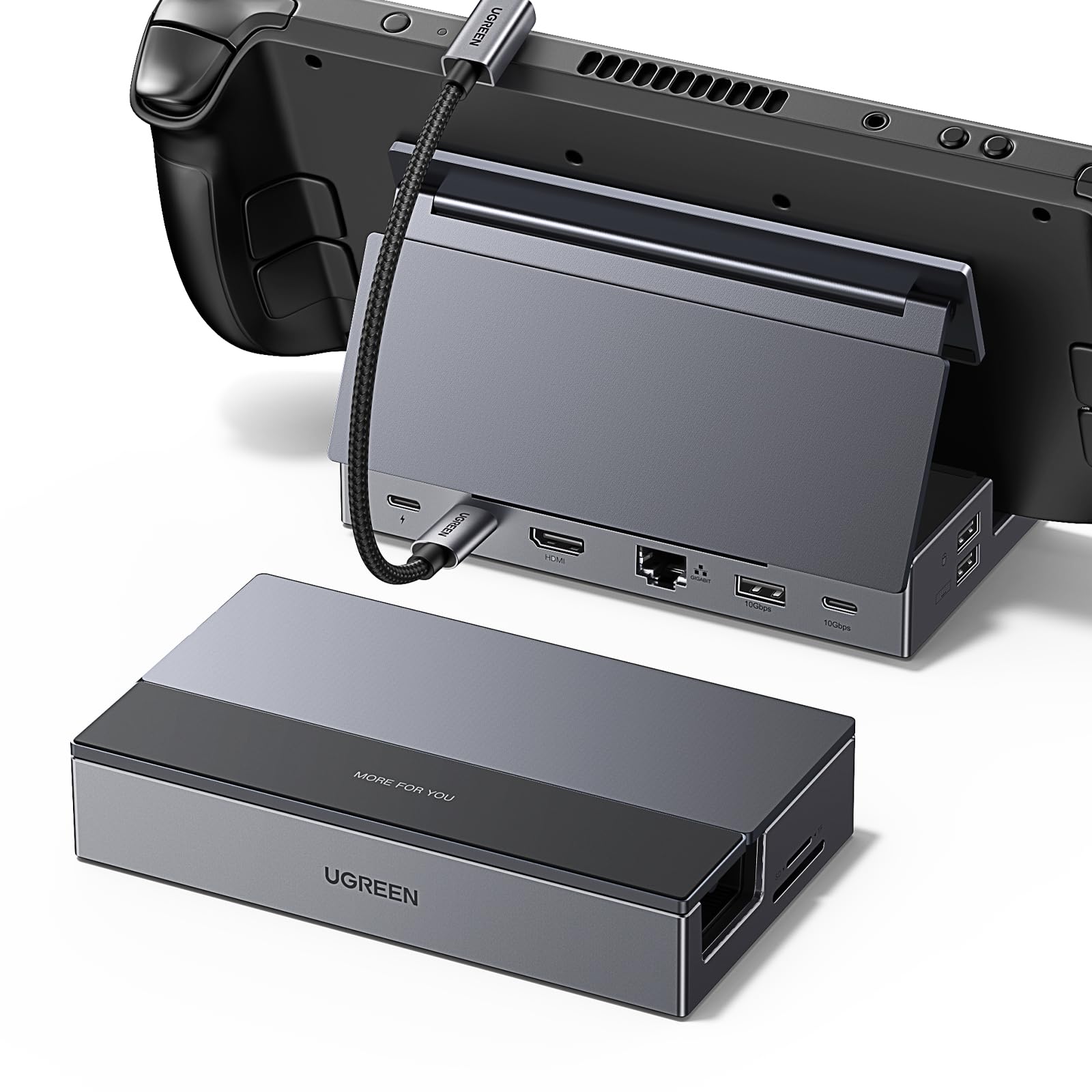 Foto 1 | Estación De Acoplamiento Ugreen Steam Deck Dock 9 En 1 Usb-c 100w Pd - Venta Internacional.