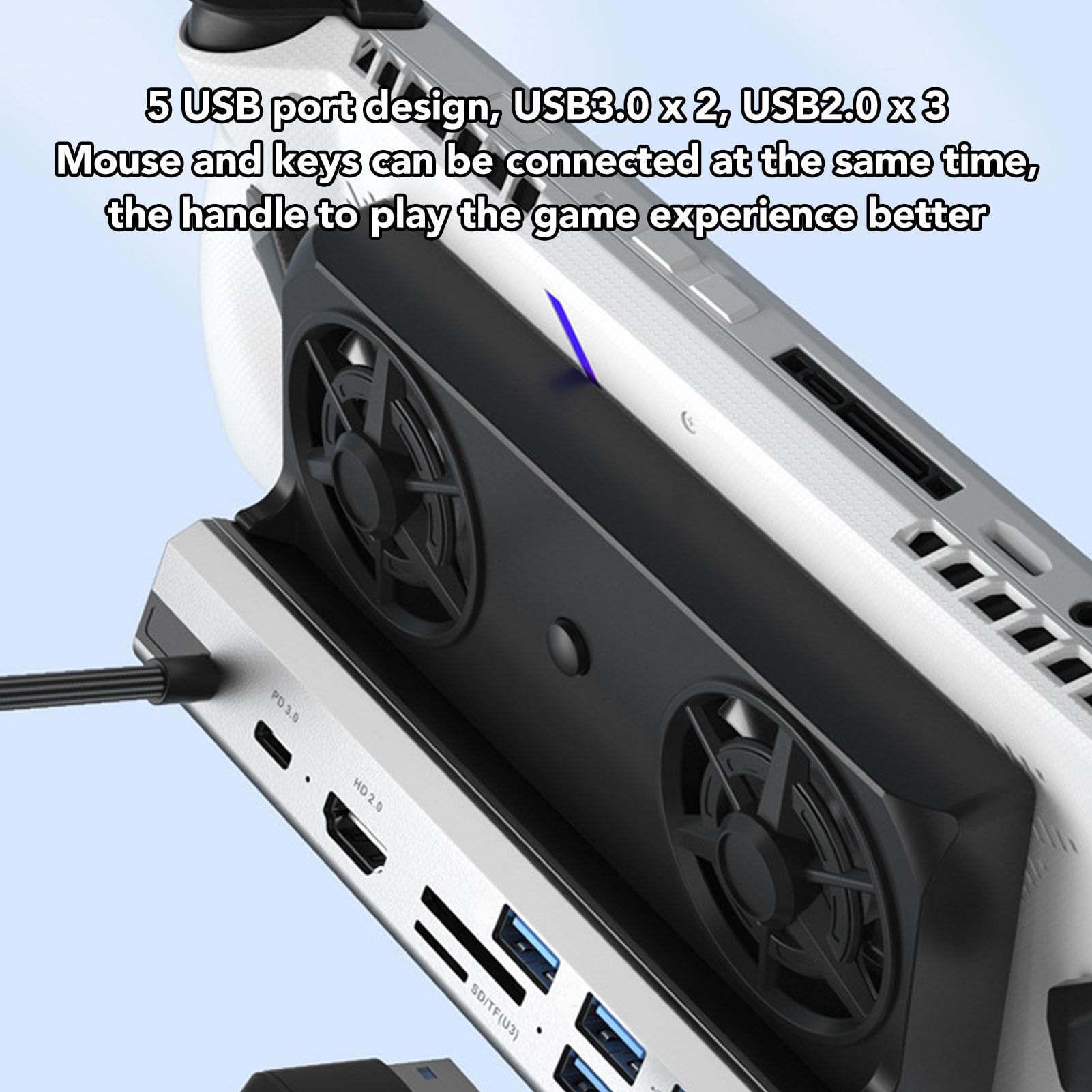Foto 6 pulgar | Estación De Acoplamiento Serounder 10 En 1 Para Steam Deck Y Rog Ally - Venta Internacional.