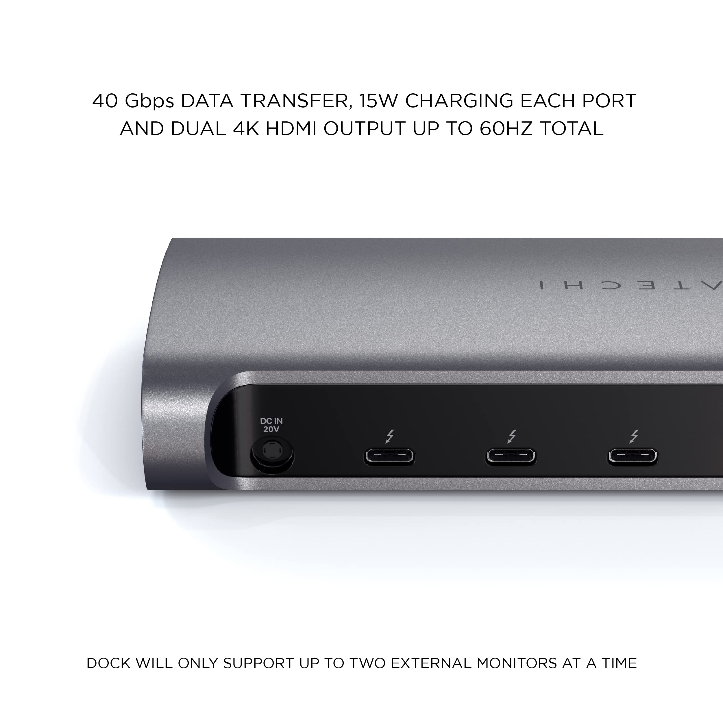 Foto 5 pulgar | Estación De Acoplamiento Satechi Thunderbolt 4 12 En 1 Usb-c Hub 96 W - Venta Internacional.