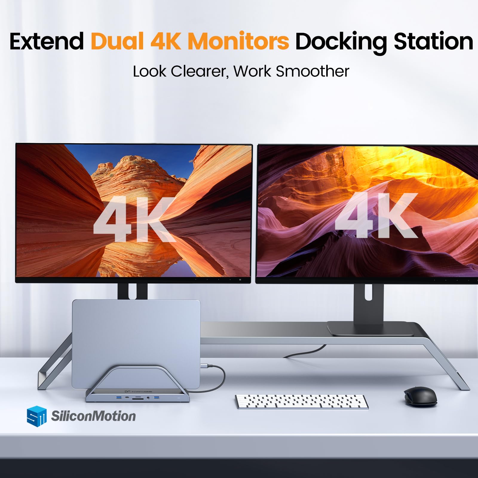 Foto 4 pulgar | Estación De Acoplamiento Tobenone Tobenone Monitor Dual 4k Usb-c - Venta Internacional.