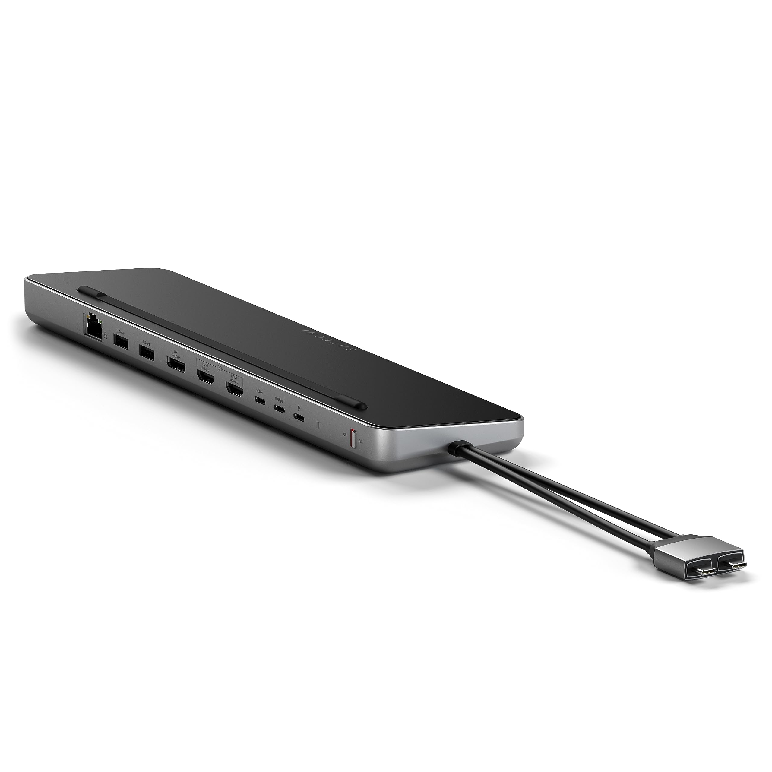 Foto 2 pulgar | Estación de Acoplamiento Satechi Dual USB-C con Dual 4K HDMI 75w PD - Venta Internacional