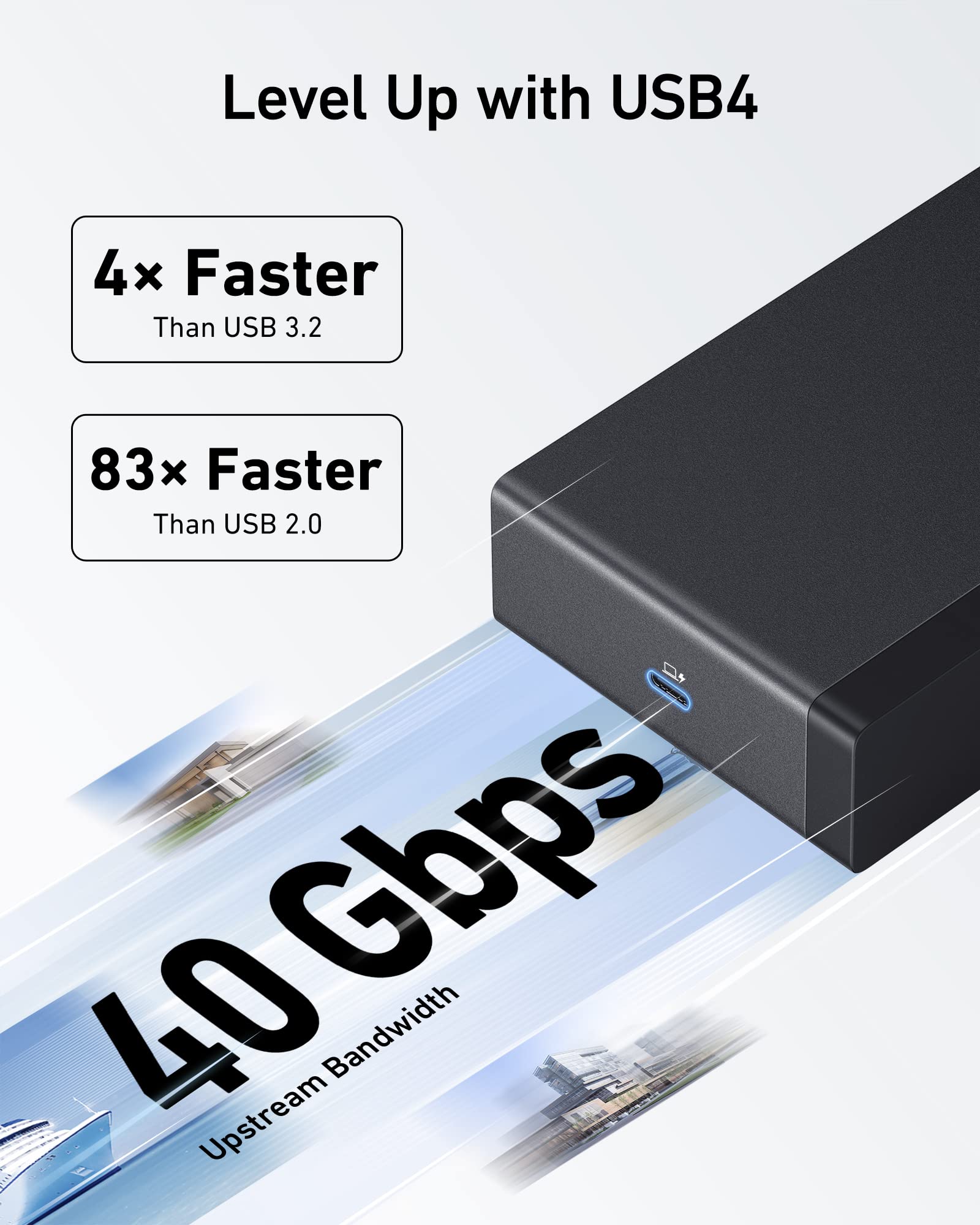 Foto 4 pulgar | Estación De Acoplamiento Anker 568 Usb-c (11 En 1, Usb4) 100 W Gris - Venta Internacional.
