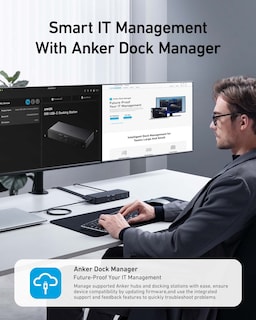 Foto 6 | Estación De Acoplamiento Anker 568 Usb-c (11 En 1, Usb4) 100 W Gris - Venta Internacional.