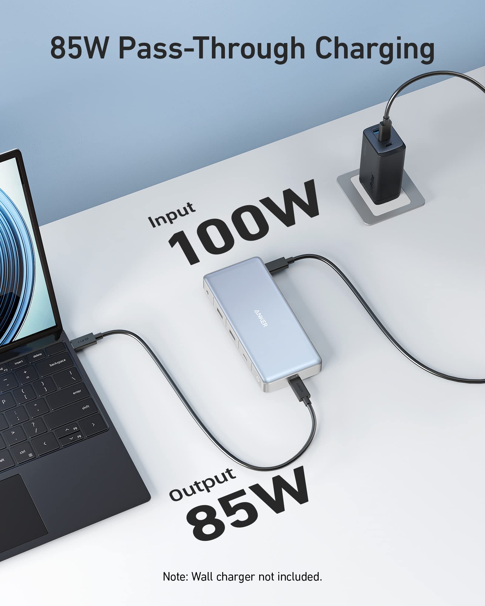 Foto 5 | Hub Usb-c Anker 575 12 En 1 Con Doble Hdmi, Dp Y Ethernet De 10 Gbps - Venta Internacional.