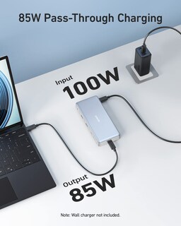 Foto 5 | Hub Usb-c Anker 575 12 En 1 Con Doble Hdmi, Dp Y Ethernet De 10 Gbps - Venta Internacional.
