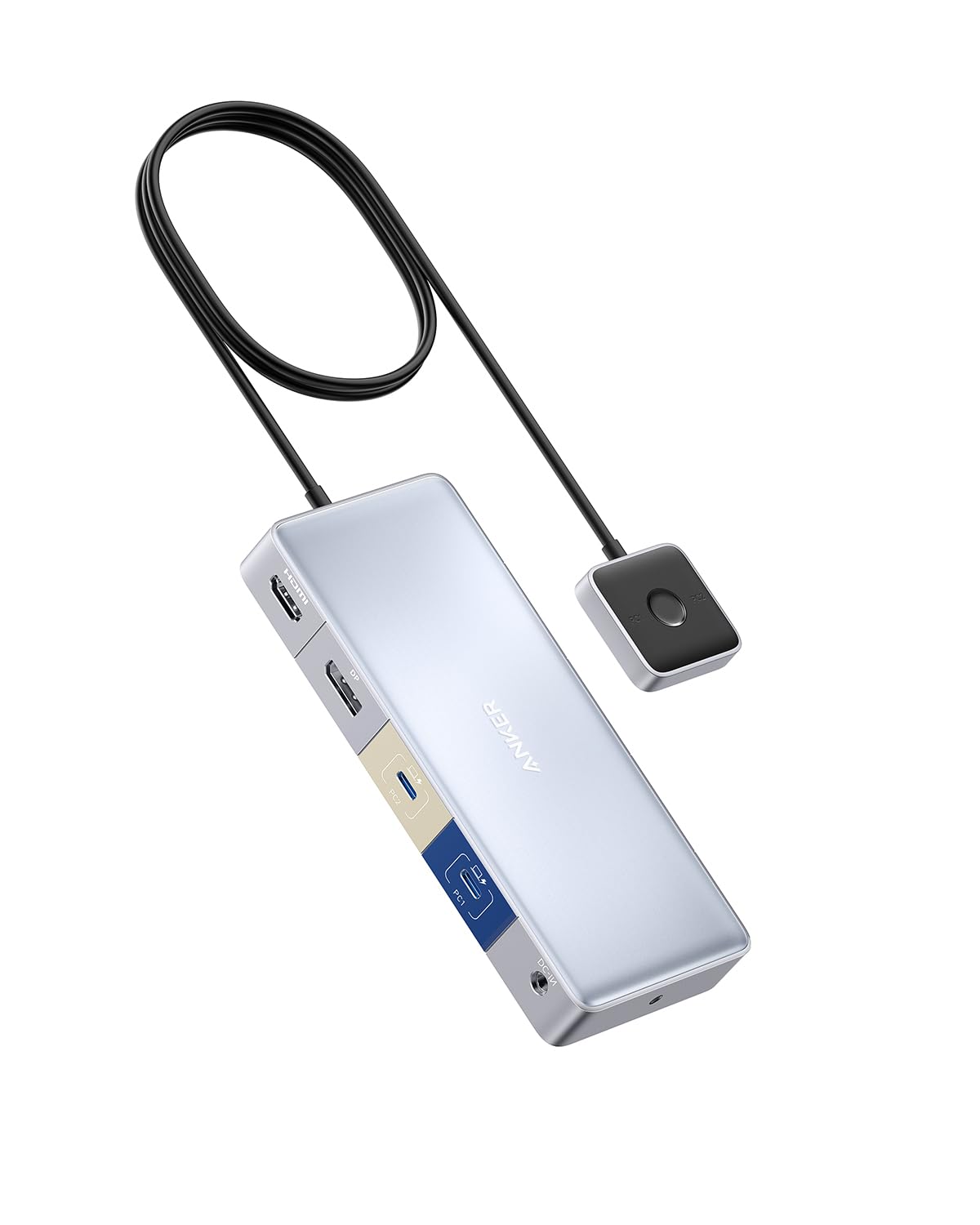 Foto 1 | Estación De Acoplamiento Anker Kvm Switch Para 2 Ordenadores Portátiles Con Monitor Dual 4k - Venta Internacional.