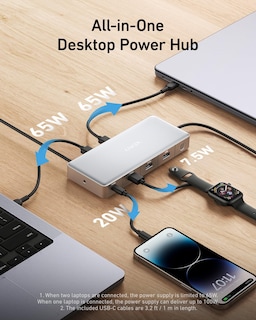 Foto 5 | Estación De Acoplamiento Anker Kvm Switch Para 2 Ordenadores Portátiles Con Monitor Dual 4k - Venta Internacional.