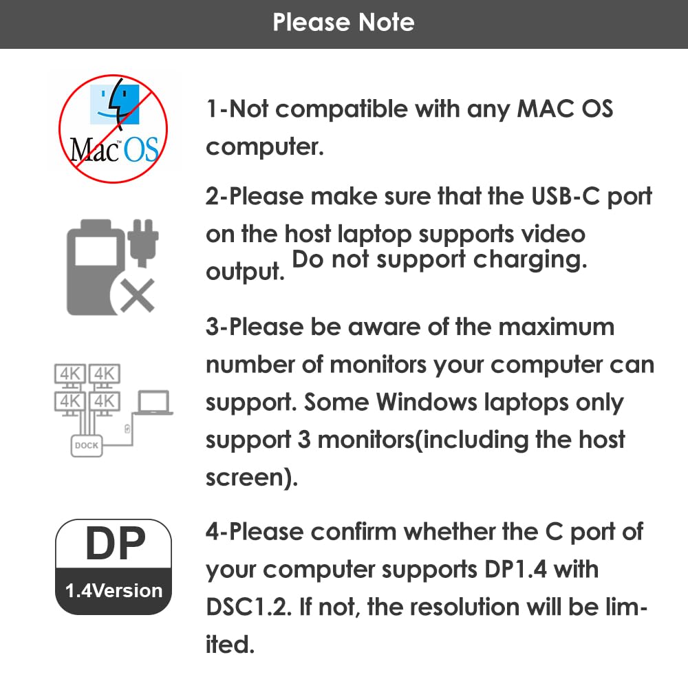 Foto 4 pulgar | Estación De Acoplamiento Wavlink Usb C Dual Dp Hdmi Vga Windows - Venta Internacional.