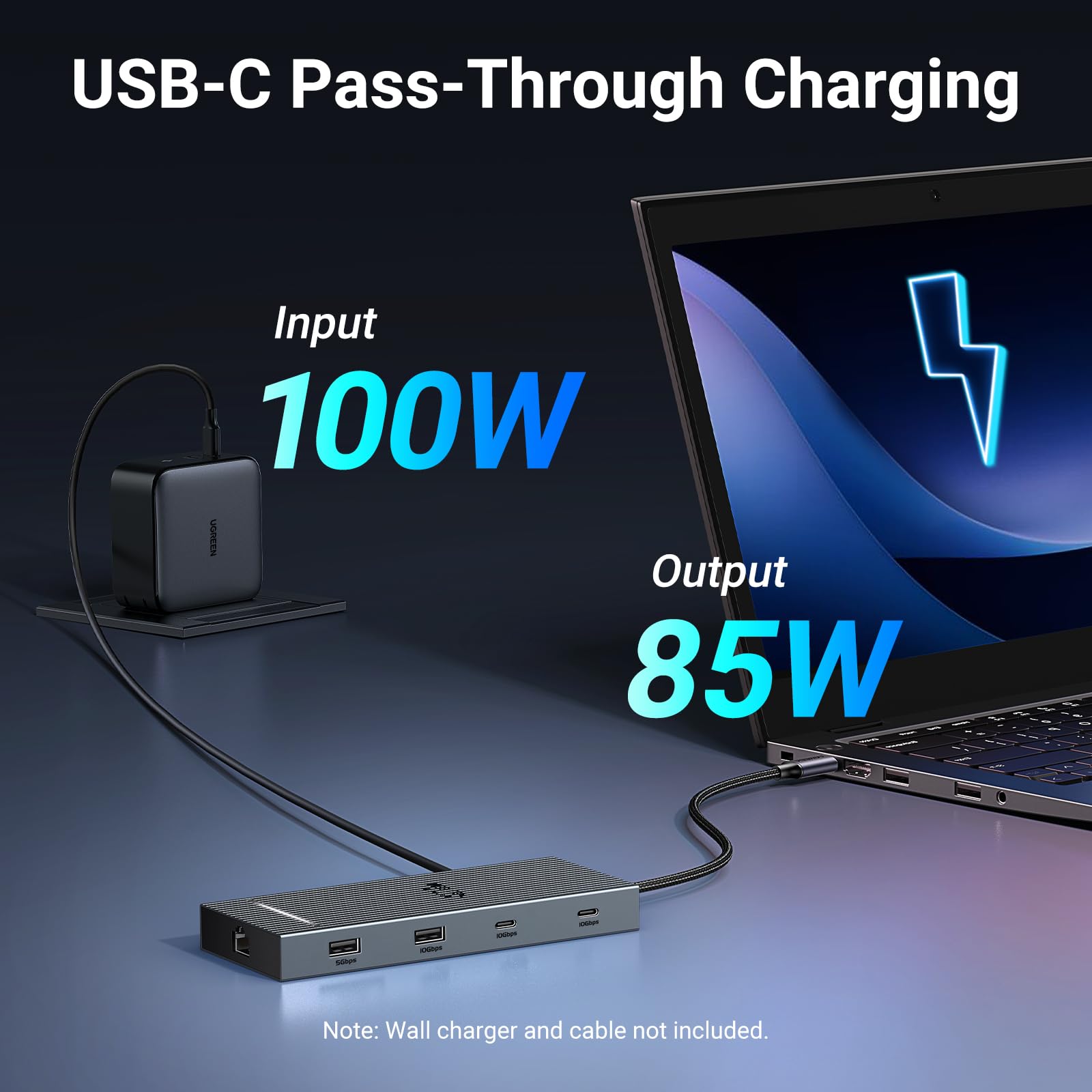 Foto 8 pulgar | Estación De Acoplamiento Usb C Ugreen Revodok Pro 10 En 1 Dual 4k @60hz - Venta Internacional.