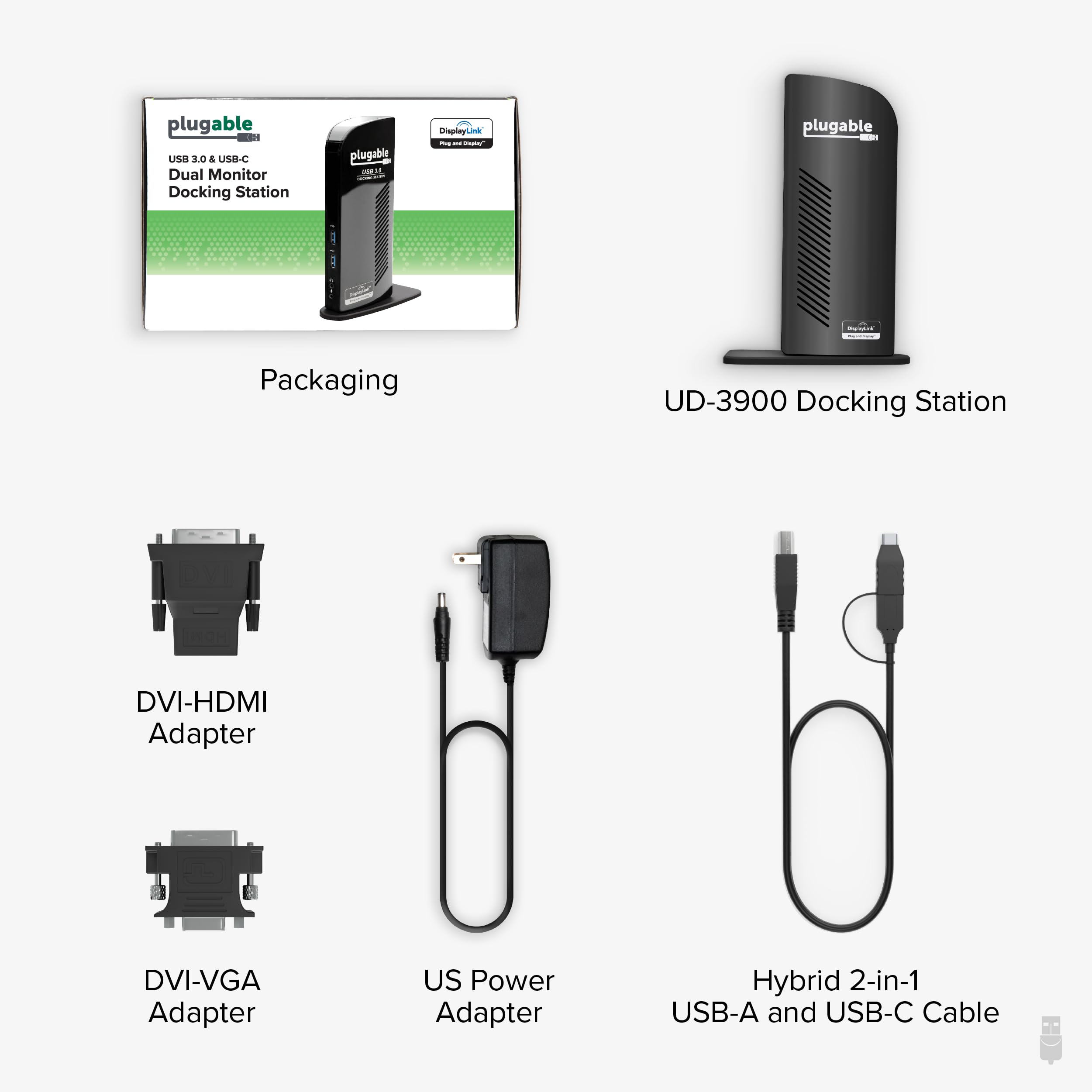 Foto 6 pulgar | Estación De Acoplamiento Ud-3900 Usb 3.0 Dual Hdmi Windows/mac - Venta Internacional.