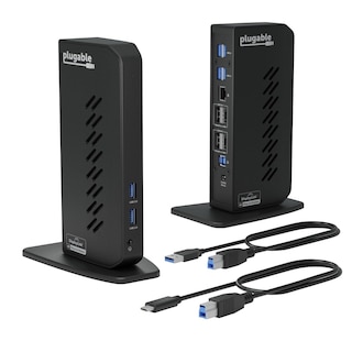 Foto 1 | Estación De Acoplamiento Usb 3.0/usb-c Con Doble Pantalla 4k Para Win/mac - Venta Internacional.