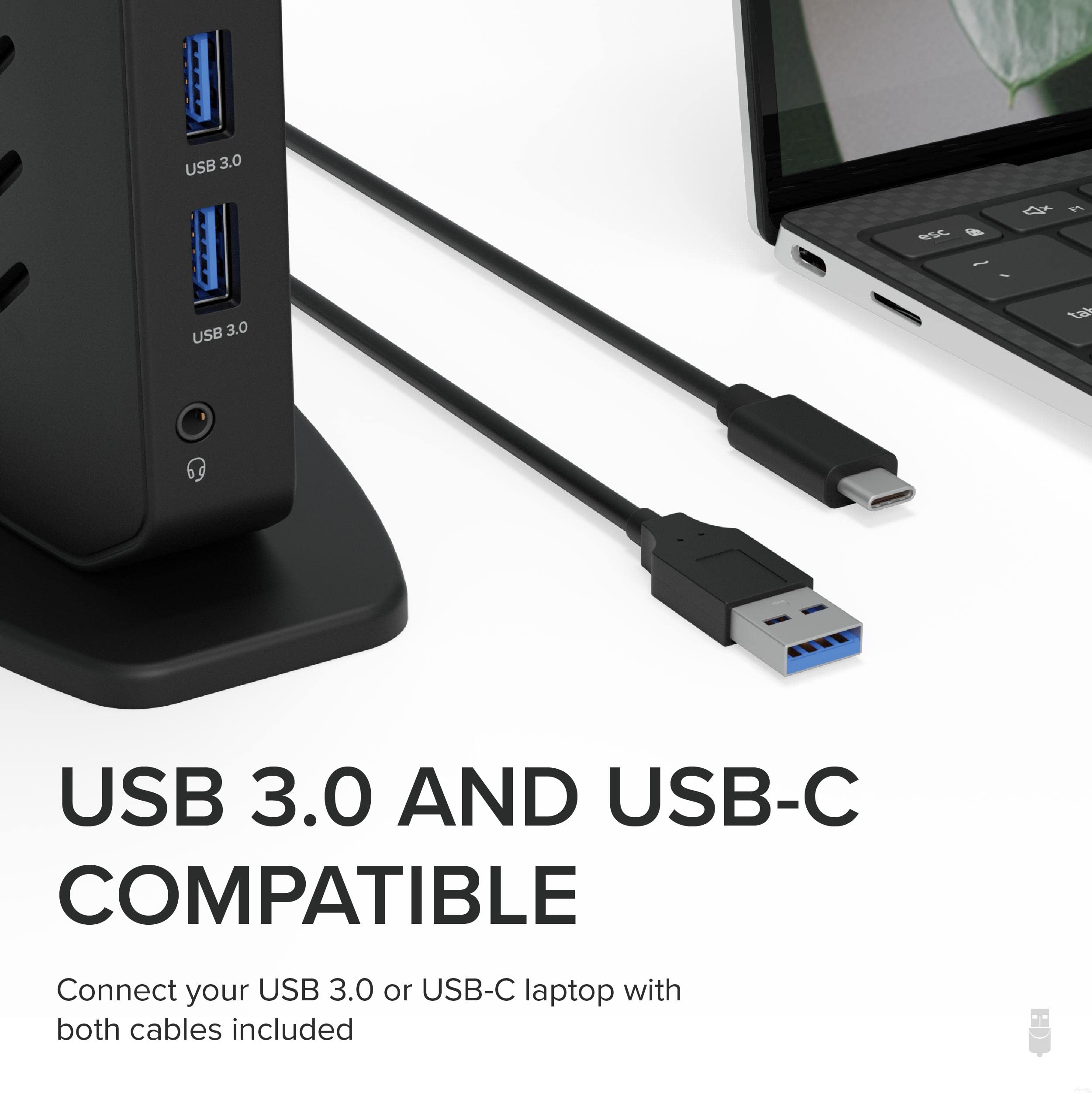 Foto 5 pulgar | Estación De Acoplamiento Para Ordenador Portátil Usb 3.0/usb-c 2 Hdmi 6 Usb - Venta Internacional.