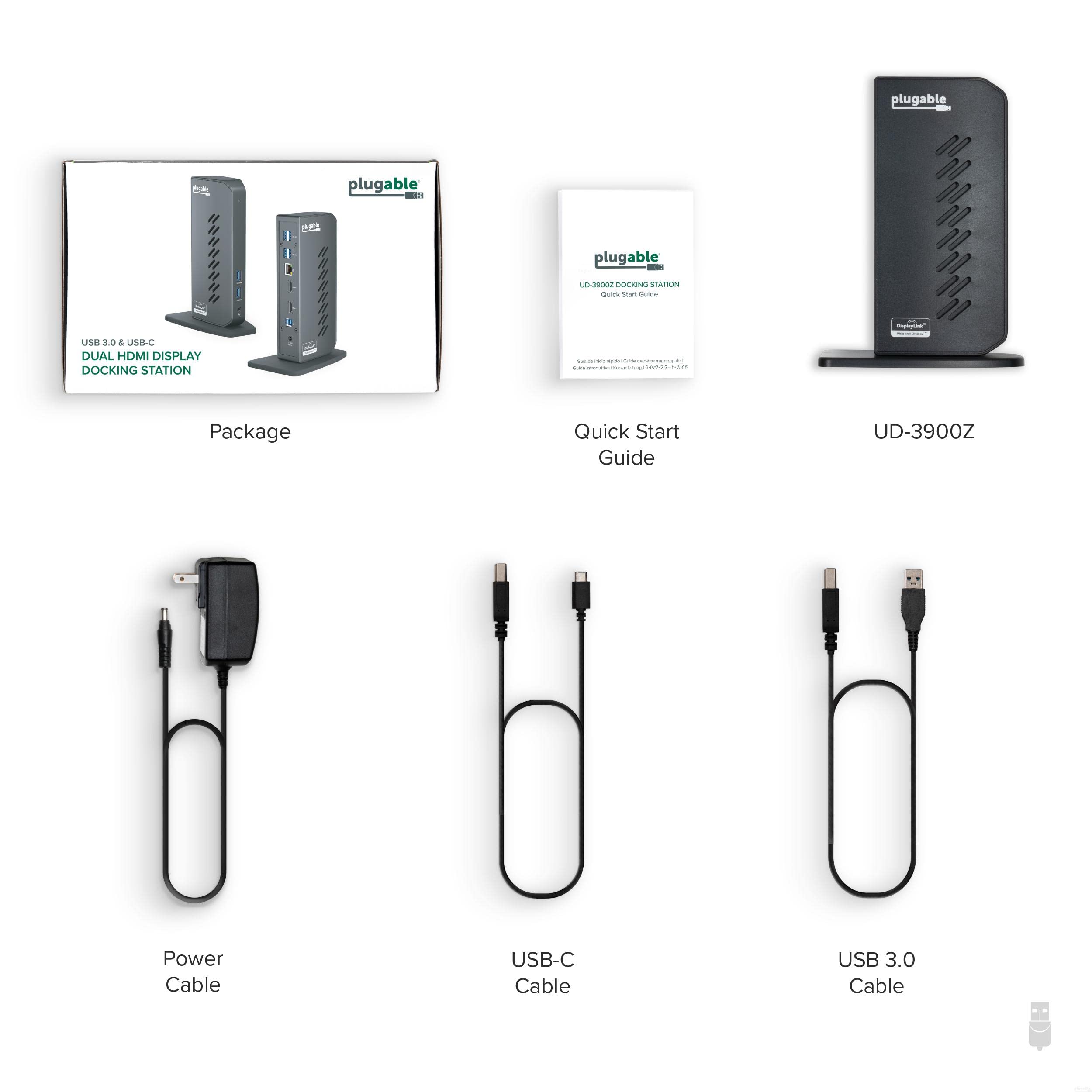 Foto 7 | Estación De Acoplamiento Para Ordenador Portátil Usb 3.0/usb-c 2 Hdmi 6 Usb - Venta Internacional.