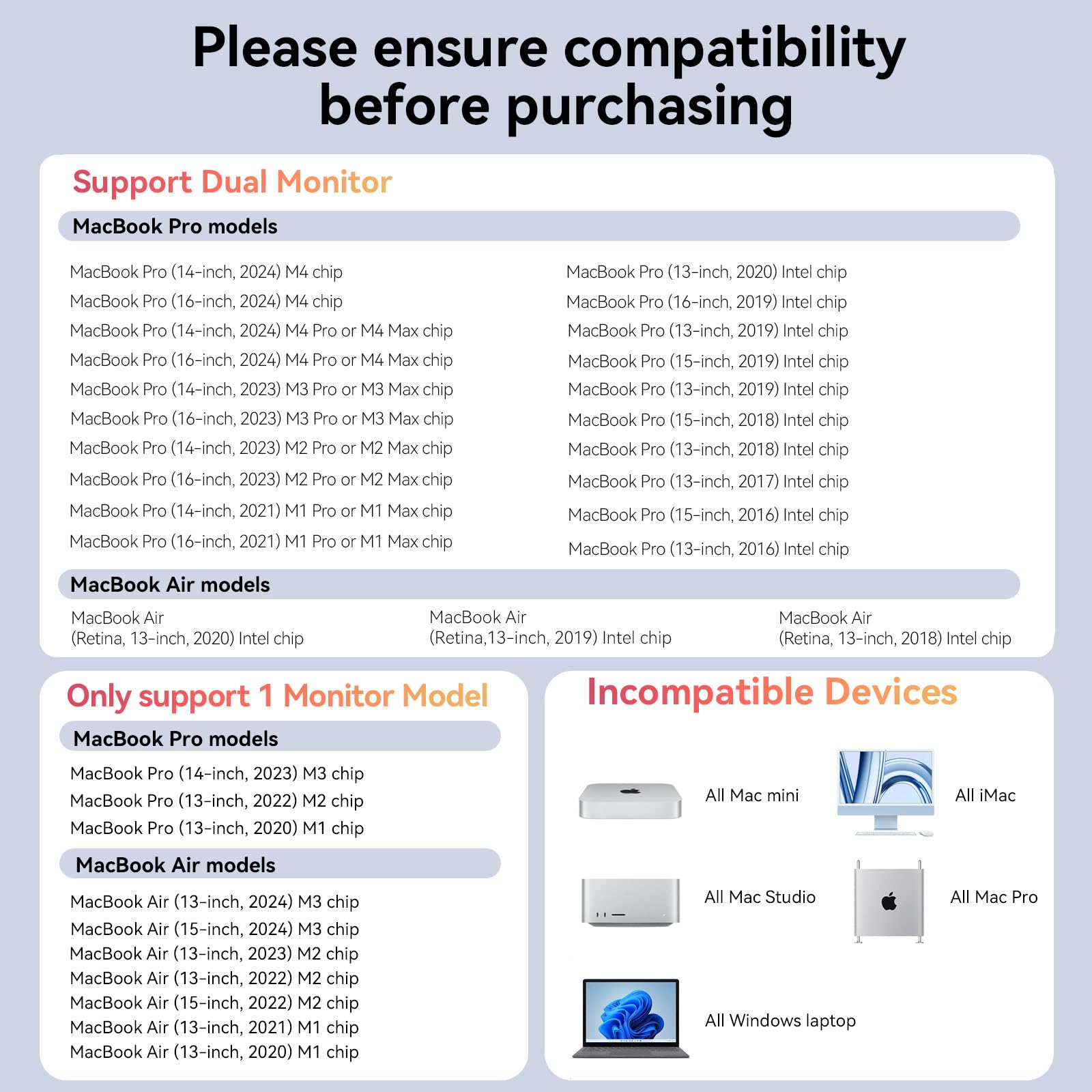 Foto 5 pulgar | Estación De Acoplamiento Tobenone Tobenone 18 En 2 Para Macbook 4k @60hz - Venta Internacional.