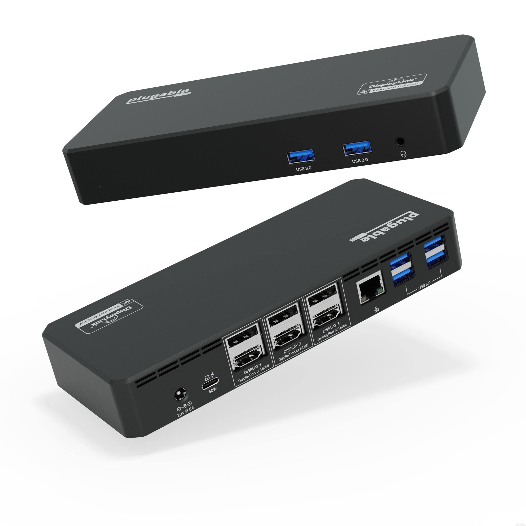 Foto 2 pulgar | Estación de Acoplamiento Usb C Triple Monitor 4k 12 en 1 Enchufable - Venta Internacional