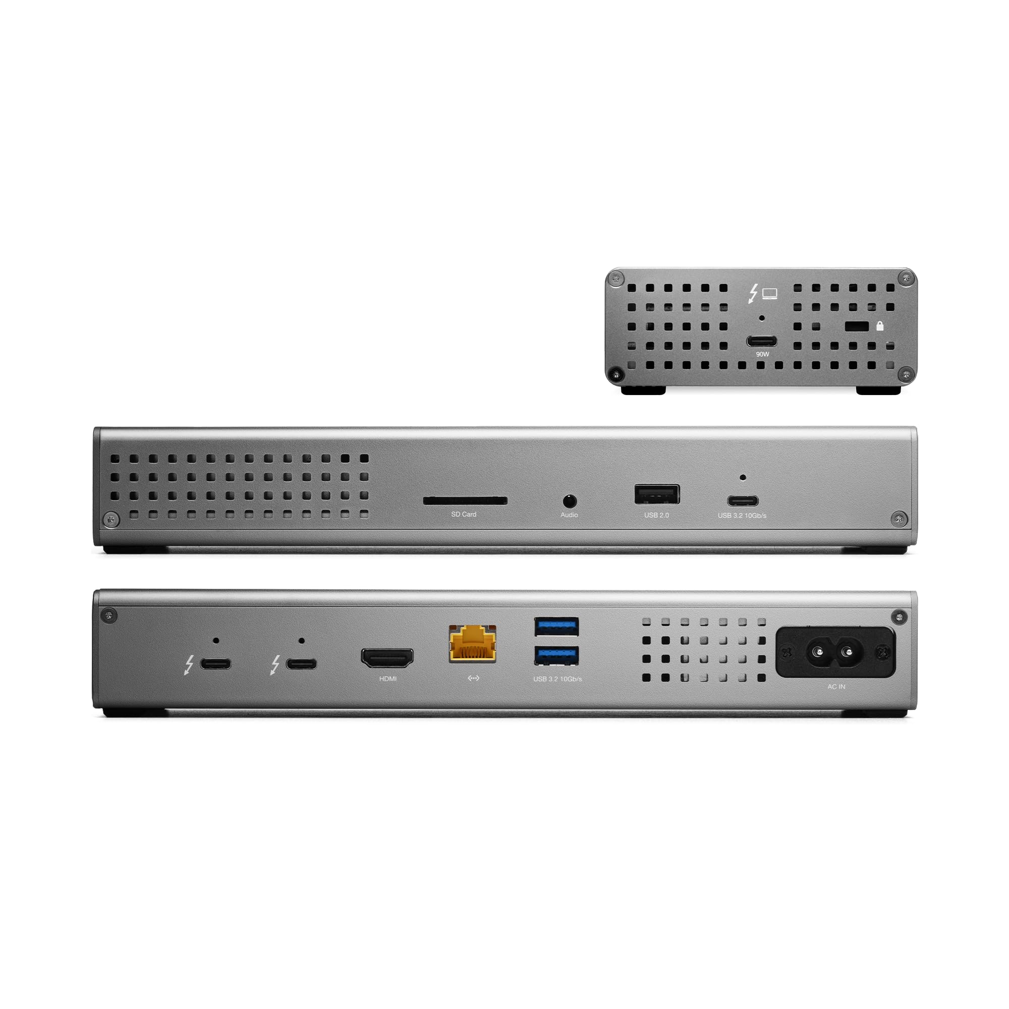Foto 3 pulgar | Estación De Acoplamiento Owc Thunderbolt Go Dock 11 Puertos 90 W - Venta Internacional.