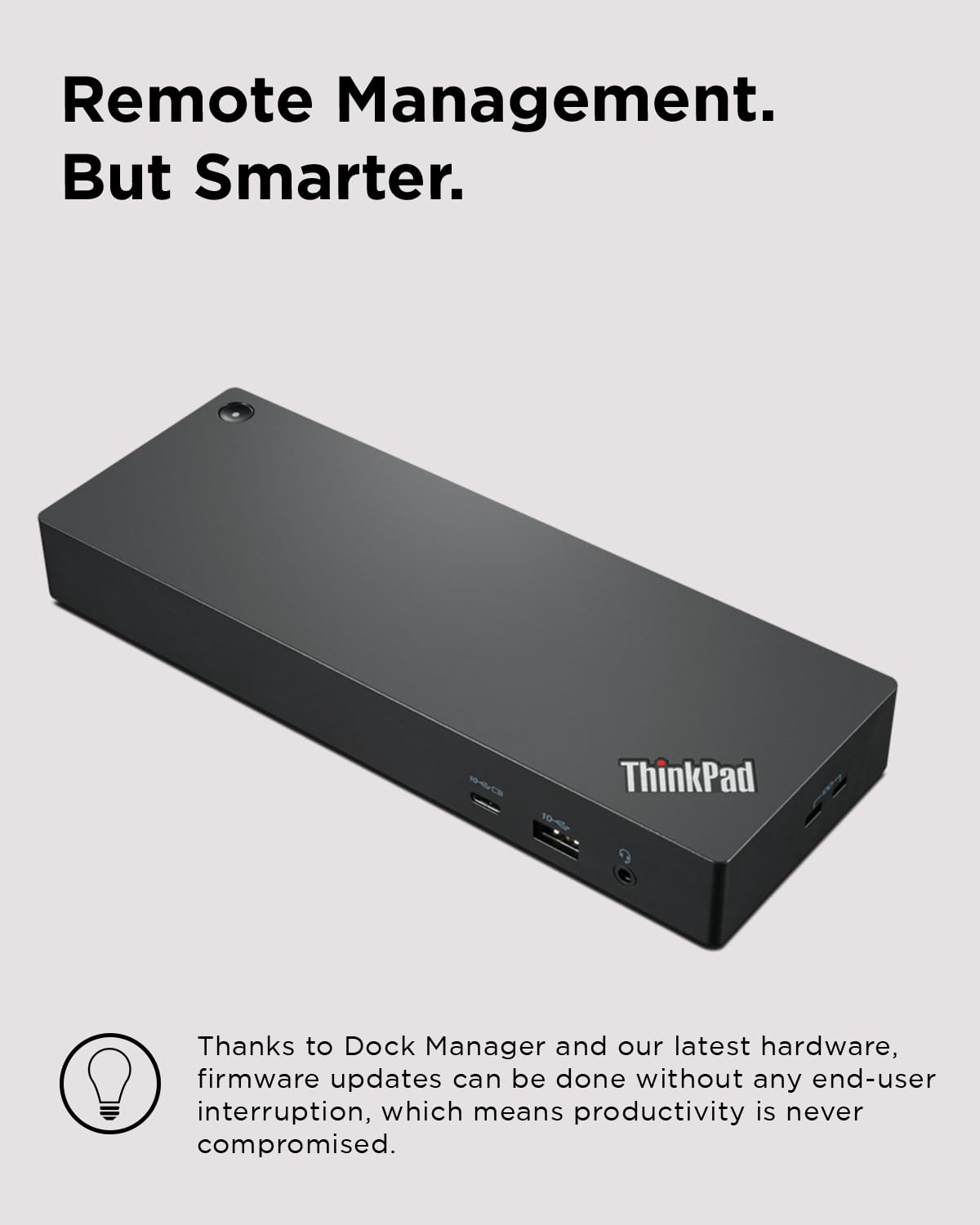 Foto 3 | Base Para Pantallas Lenovo Thinkpad Universal Thunderbolt 4 4 - Venta Internacional.