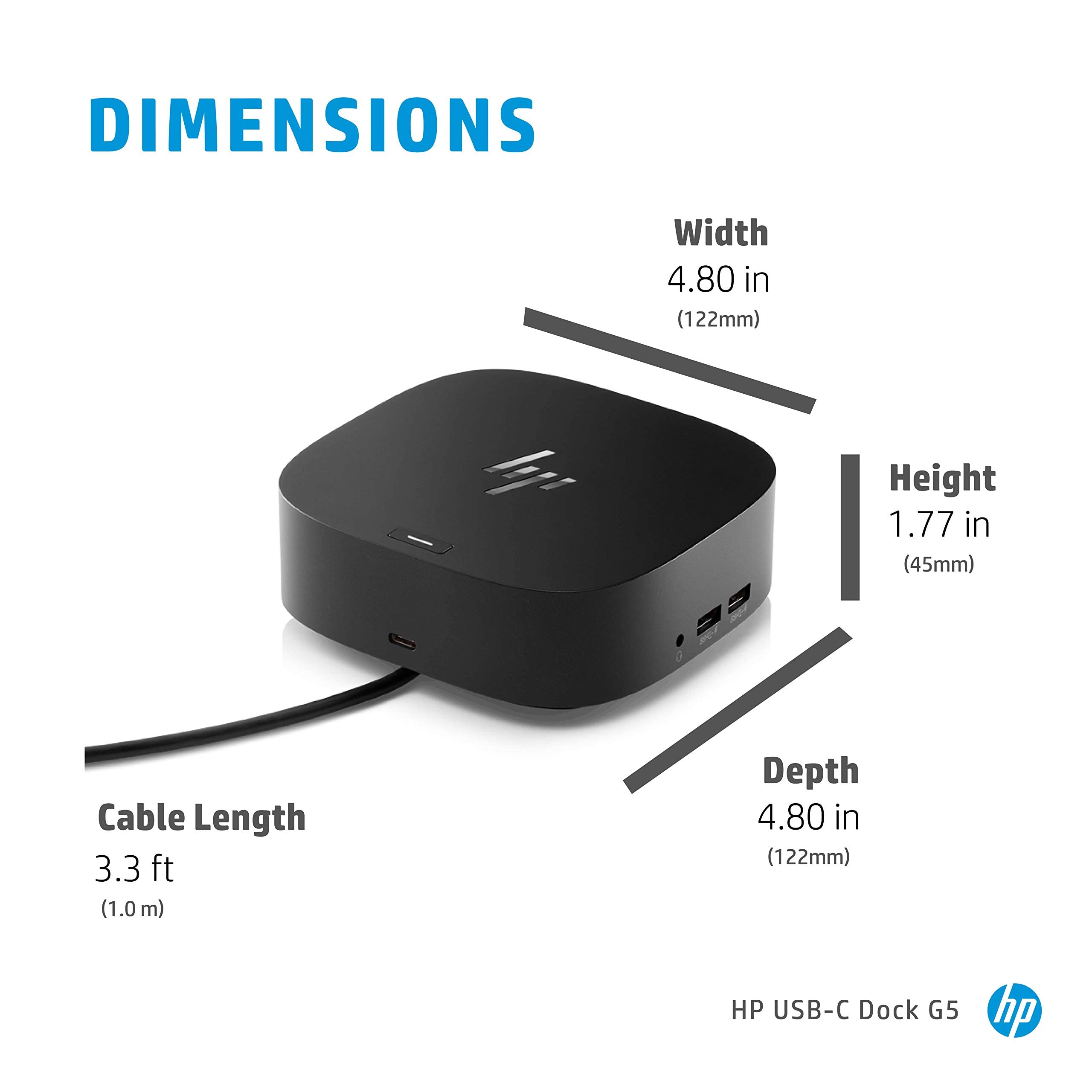 Foto 6 pulgar | Adaptador Dock Hp Usb-c G5-11 En 1 Para Usb-c Y Thunderbolt - Venta Internacional.
