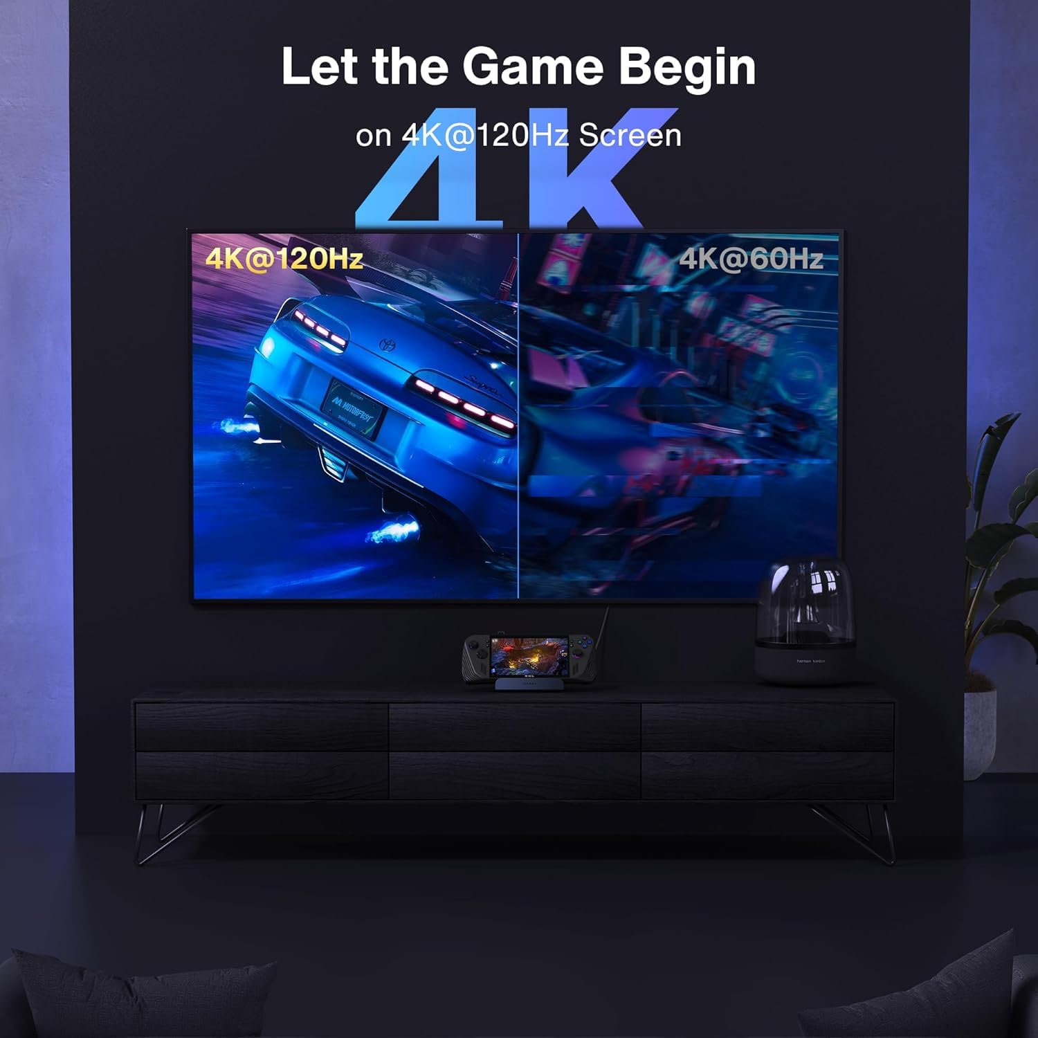 Foto 3 pulgar | Estación De Acoplamiento Ivanky 8 En 1 4k @120hz Hdmi Para Asus Rog Ally - Venta Internacional.