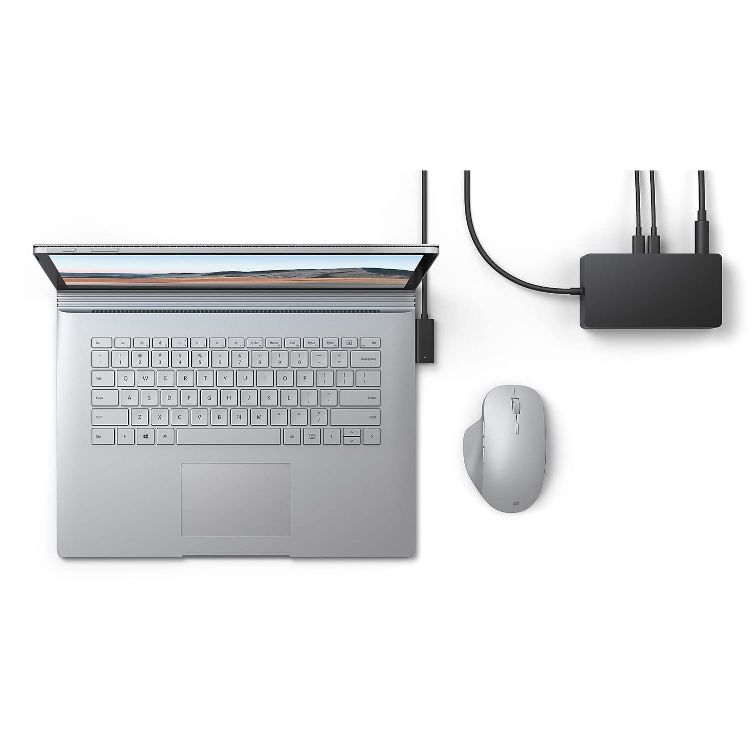 Foto 4 pulgar | Base Microsoft Surface Dock 2 Con Ethernet Para Ordenadores Portátiles - Venta Internacional.