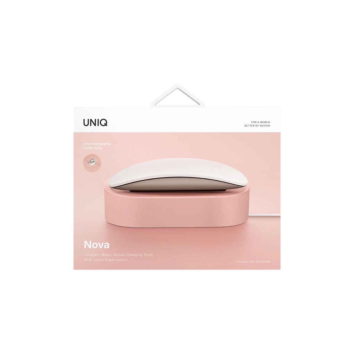 Foto 4 | Dock Para Magic Mouse Rosa Nova De Uniq