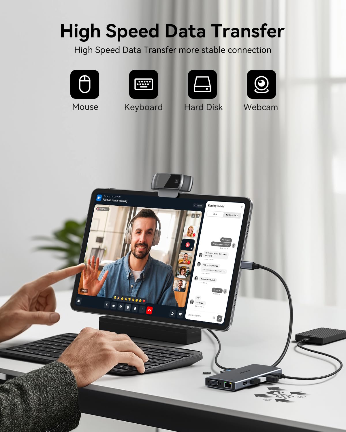 Foto 7 | Estación Zmuipng 15 en 1 Doble Monitor Usb-c - Venta Internacional