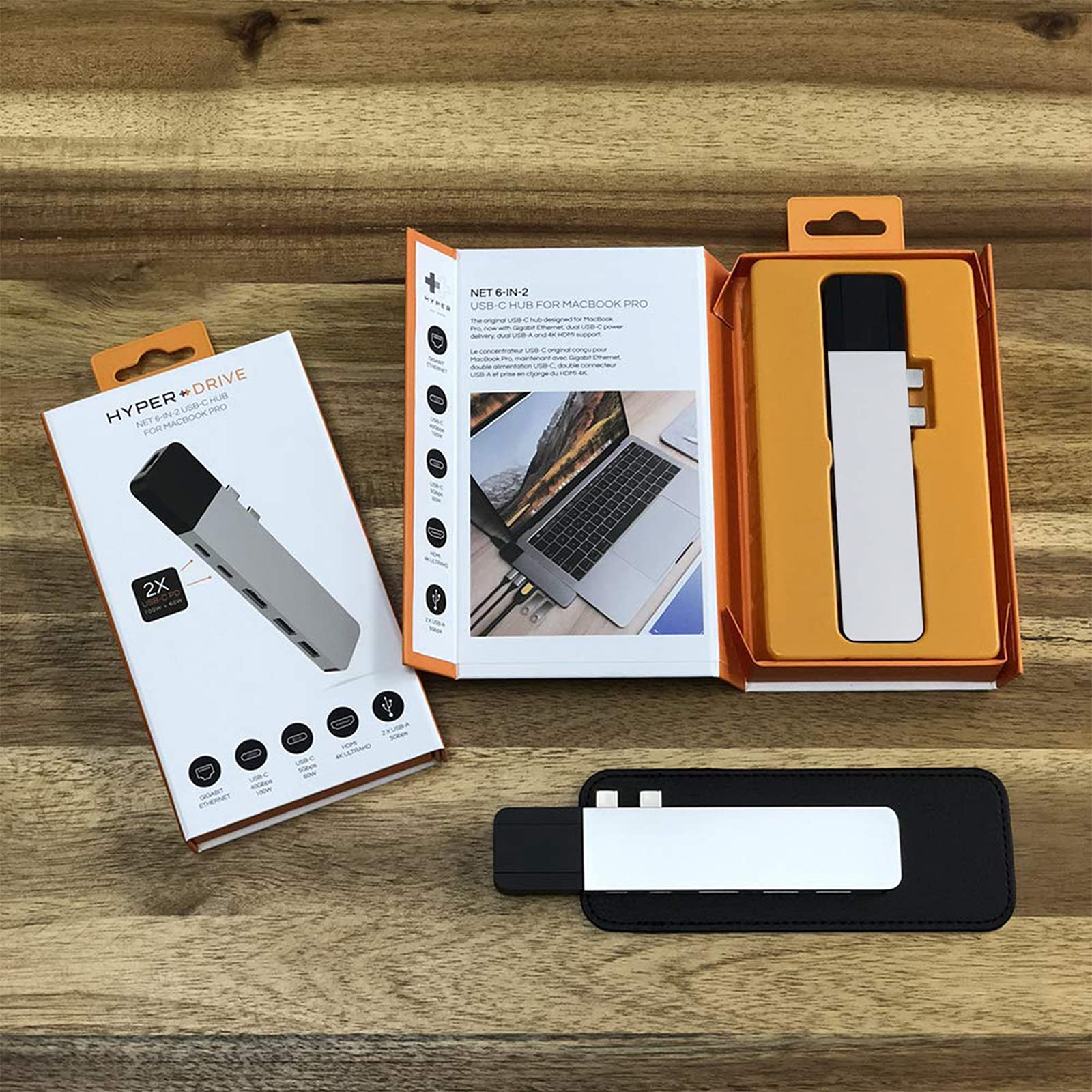 Foto 5 pulgar | Hub Usb C Hyperdrive Net 6 En 2 Para Macbook Pro Air 4k - Venta Internacional.