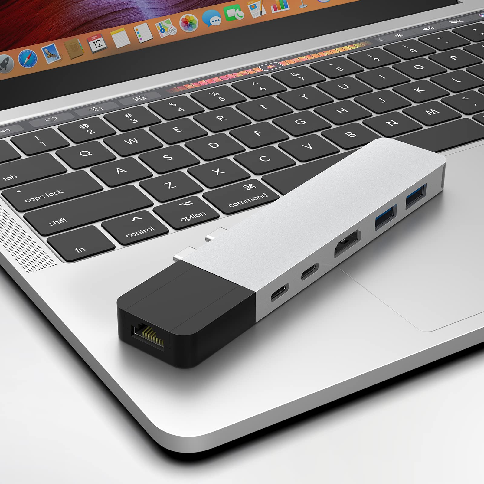 Foto 8 pulgar | Hub Usb C Hyperdrive Net 6 En 2 Para Macbook Pro Air 4k - Venta Internacional.