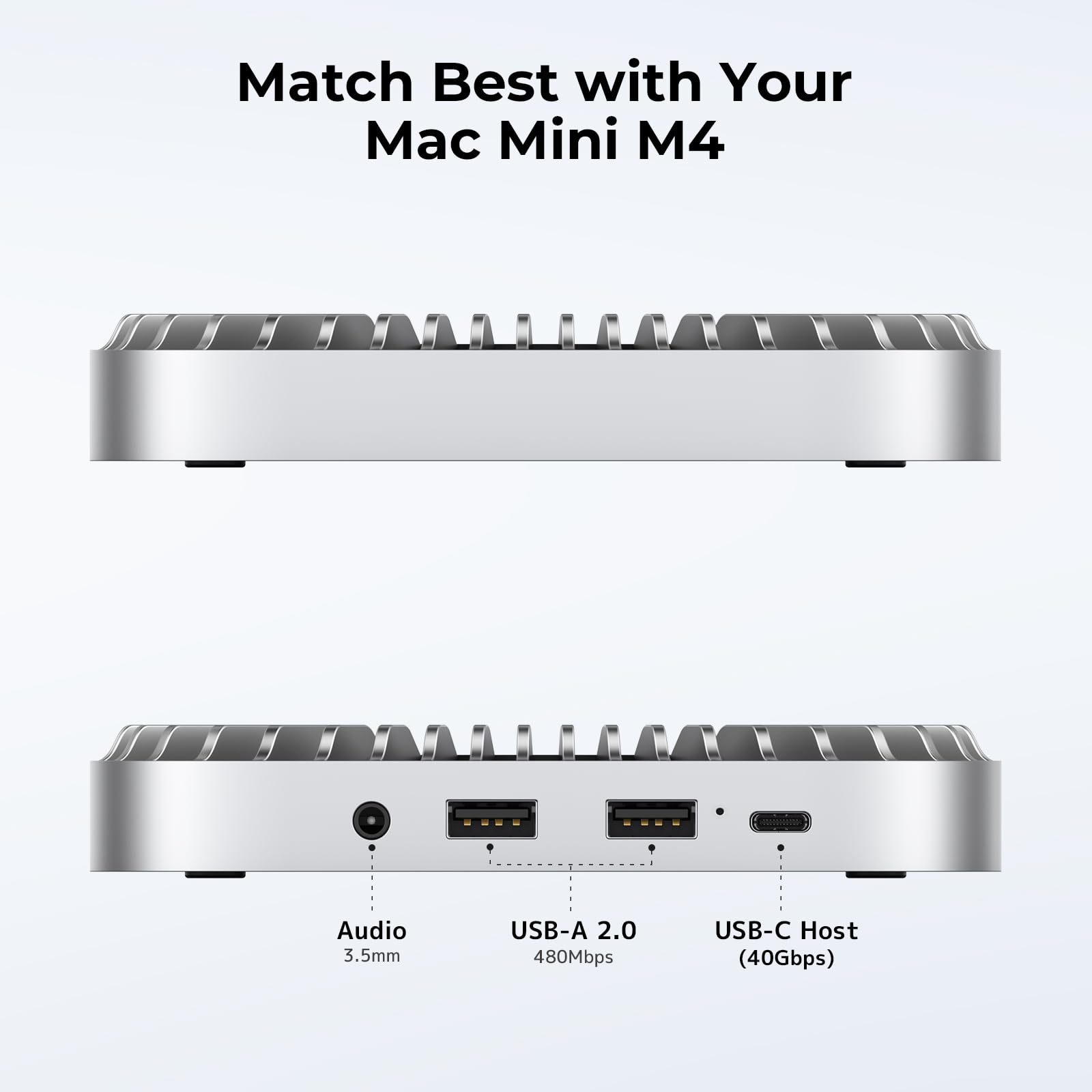 Foto 3 pulgar | Base Y Soporte Giissmo Para Mac Mini M4/m4 Pro 2024 Con Carcasa Ssd - Venta Internacional.