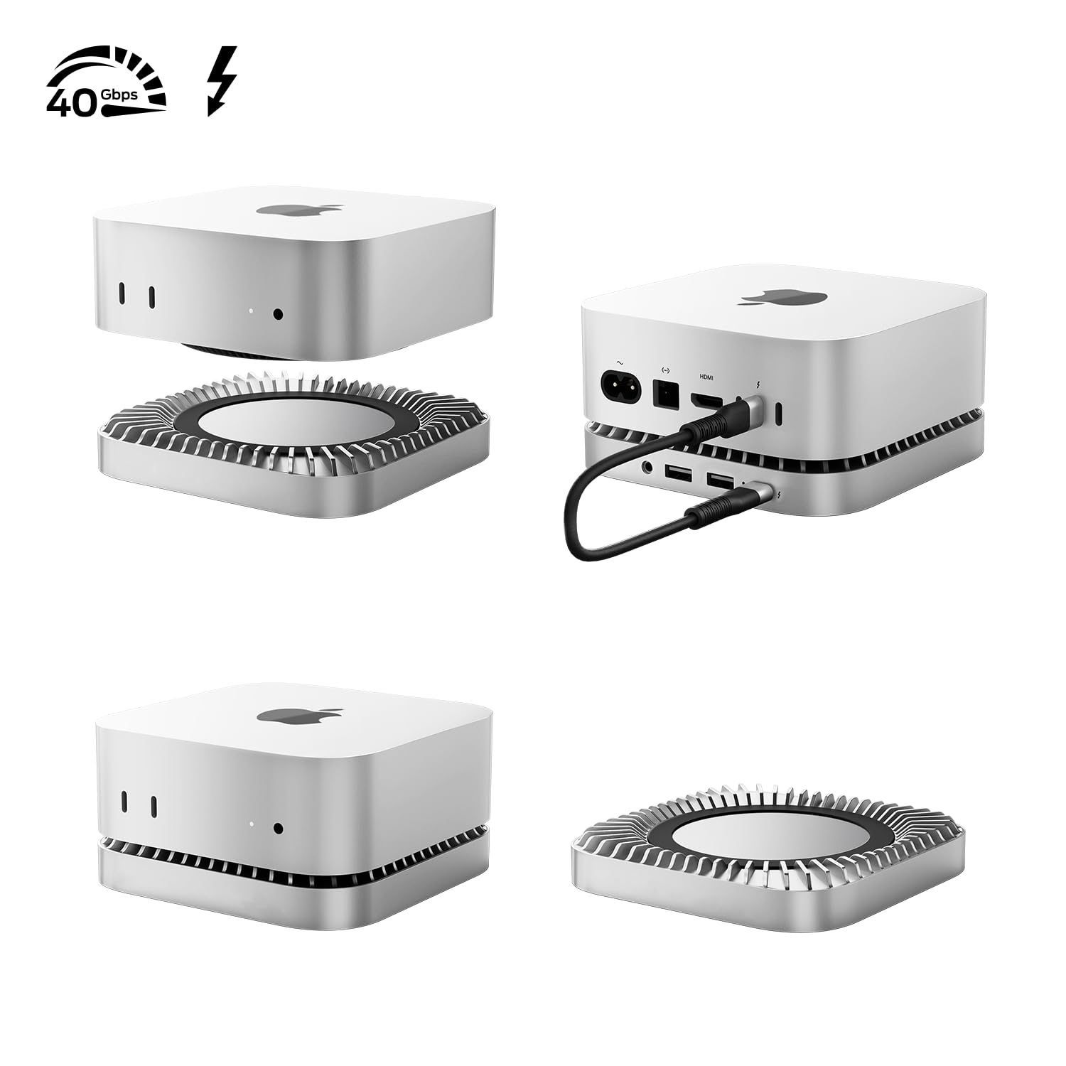 Foto 7 pulgar | Base Y Soporte Giissmo Para Mac Mini M4/m4 Pro 2024 Con Carcasa Ssd - Venta Internacional.