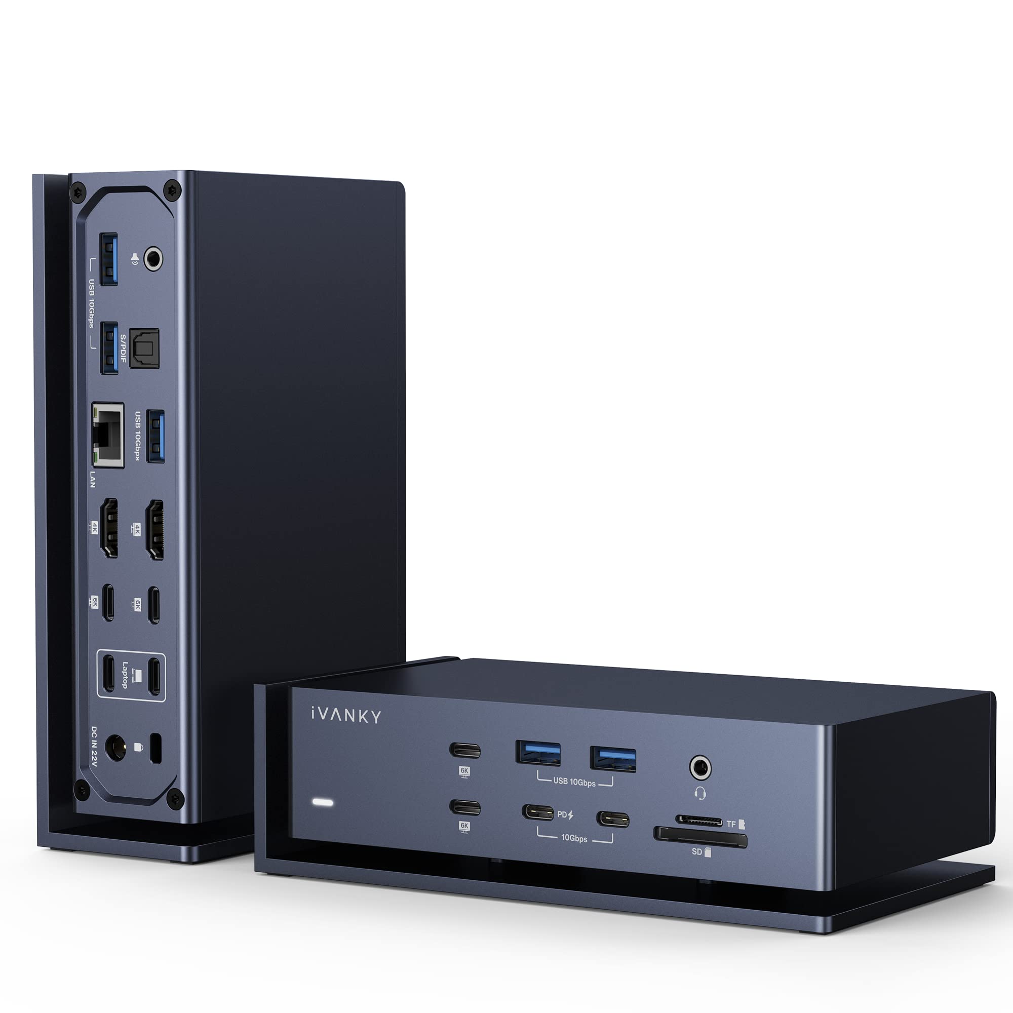 Estación De Acoplamiento Ivanky Fusiondock Max 1 Dual Thunderbolt 4 - Venta Internacional.