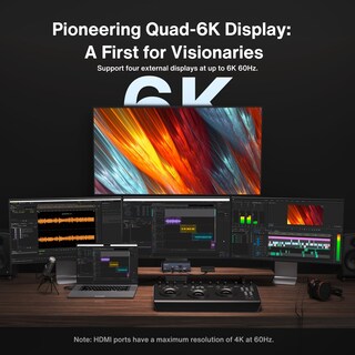Foto 2 | Estación De Acoplamiento Ivanky Fusiondock Max 1 Dual Thunderbolt 4 - Venta Internacional.